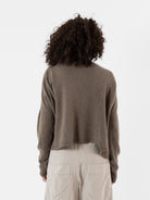 Album Di Famiglia Cashmere Boatneck Sweater in Marron Glace - ALBUM DI FAMIGLIA at Worthwhile - shop SWEATER