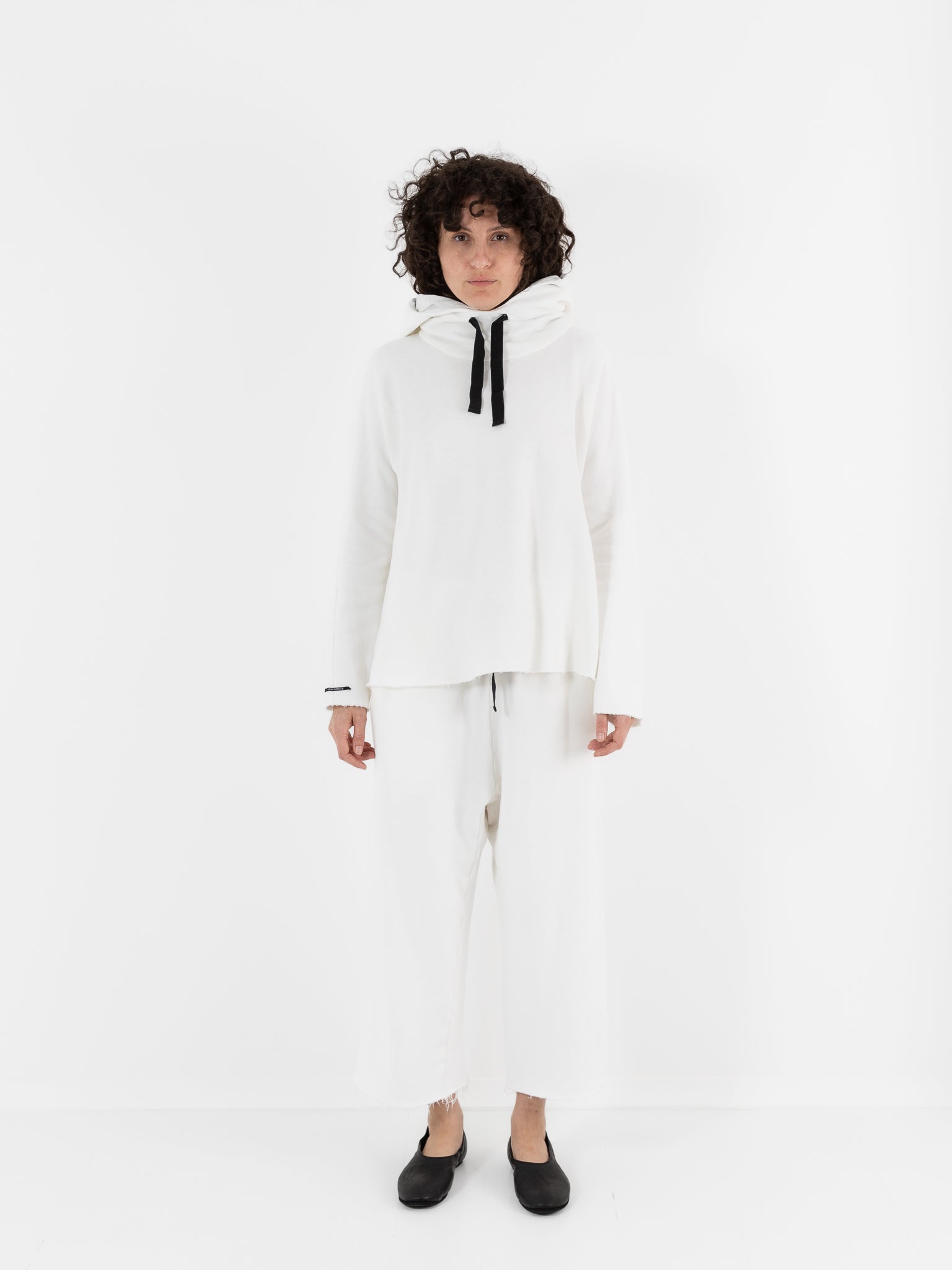 Album di Famiglia Soft Hoodie in Milk - ALBUM DI FAMIGLIA at Worthwhile - shop TOP