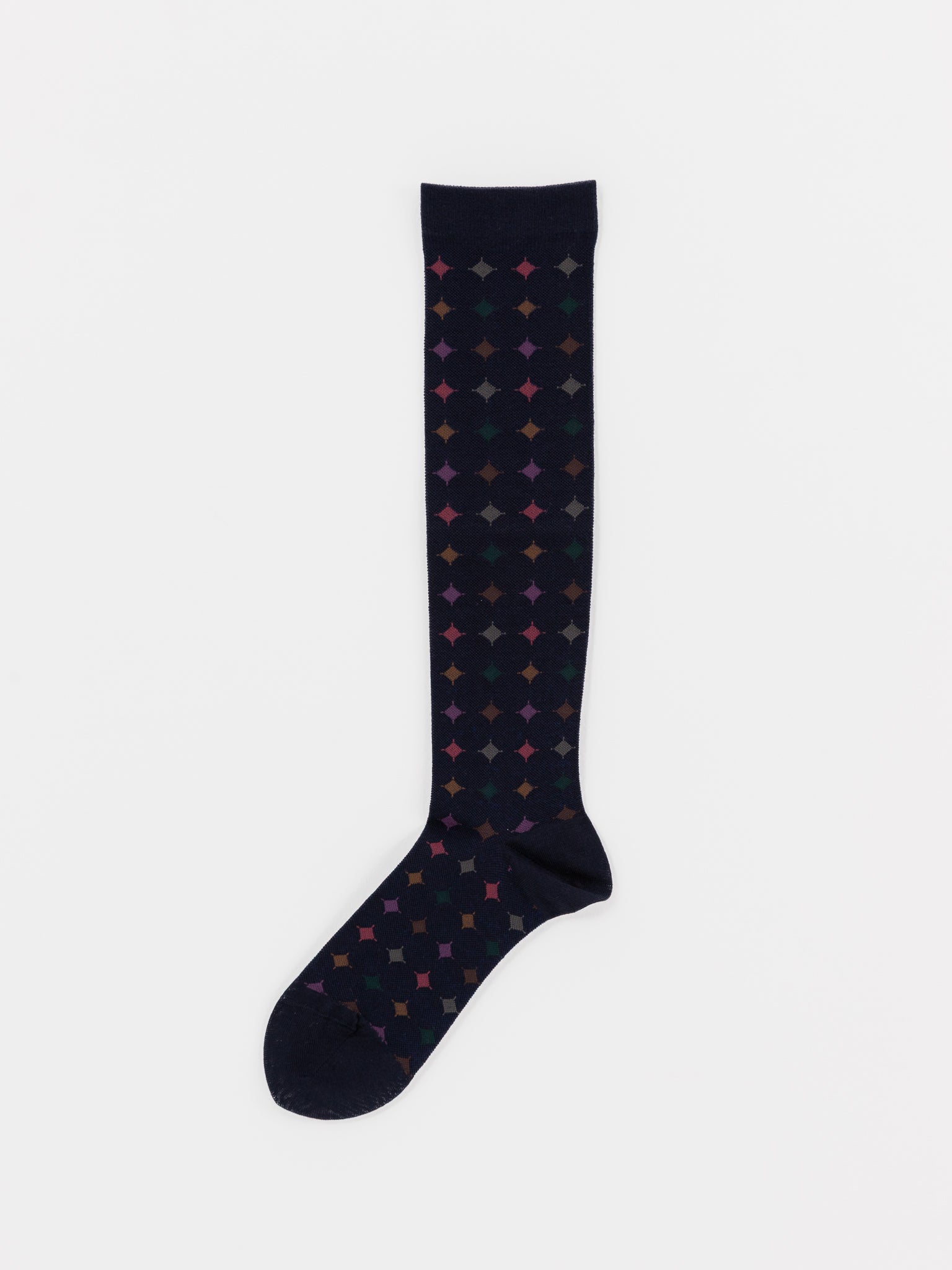 Antipast Big Circle Compression Socks in Navy - ANTIPAST at Worthwhile - shop SOCK