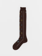 Antipast Like Jewelry High Socks in Brown - ANTIPAST at Worthwhile - shop SOCK