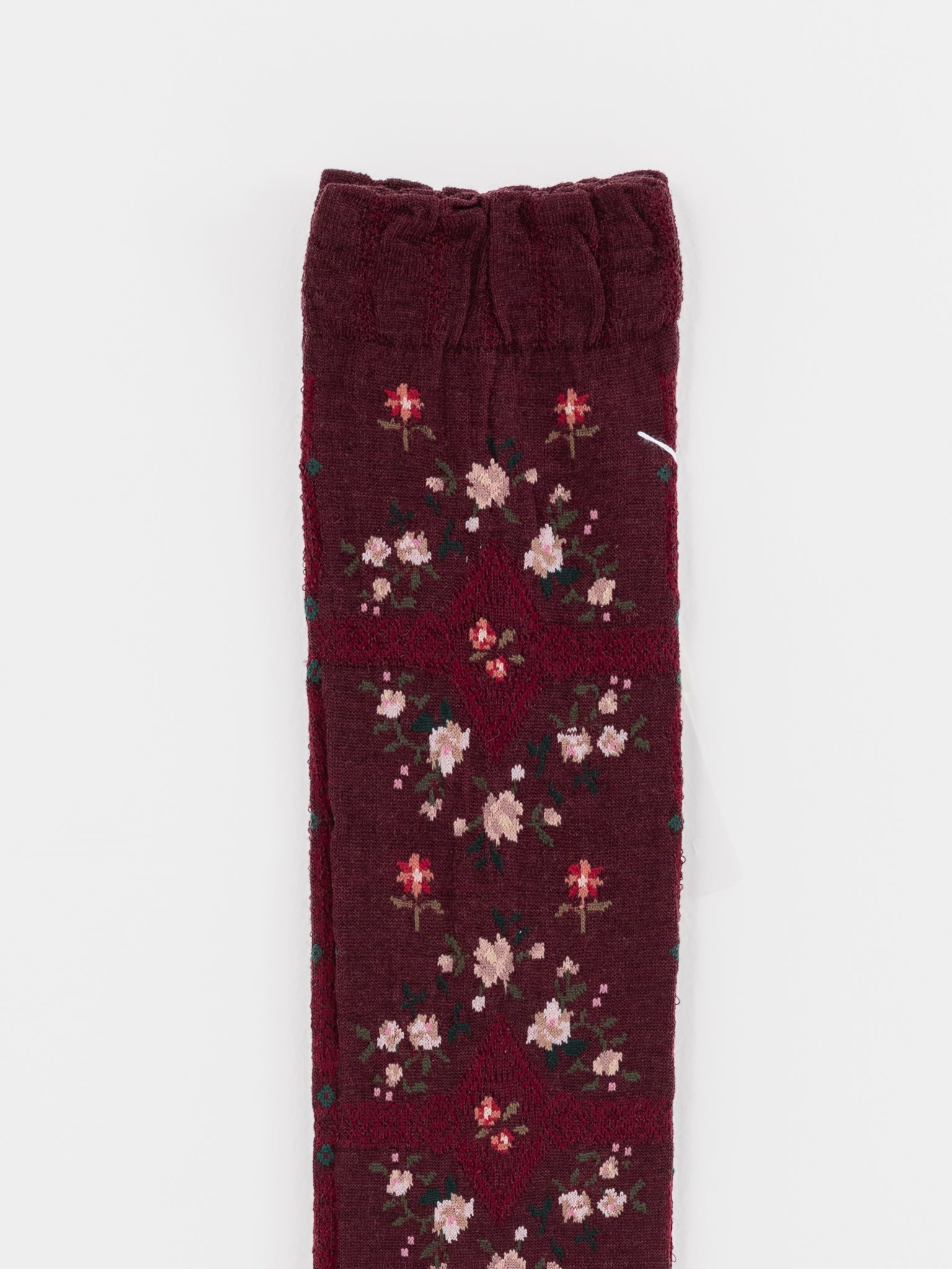 Antipast Rose Wall High Socks in Wine - ANTIPAST at Worthwhile - shop SOCK