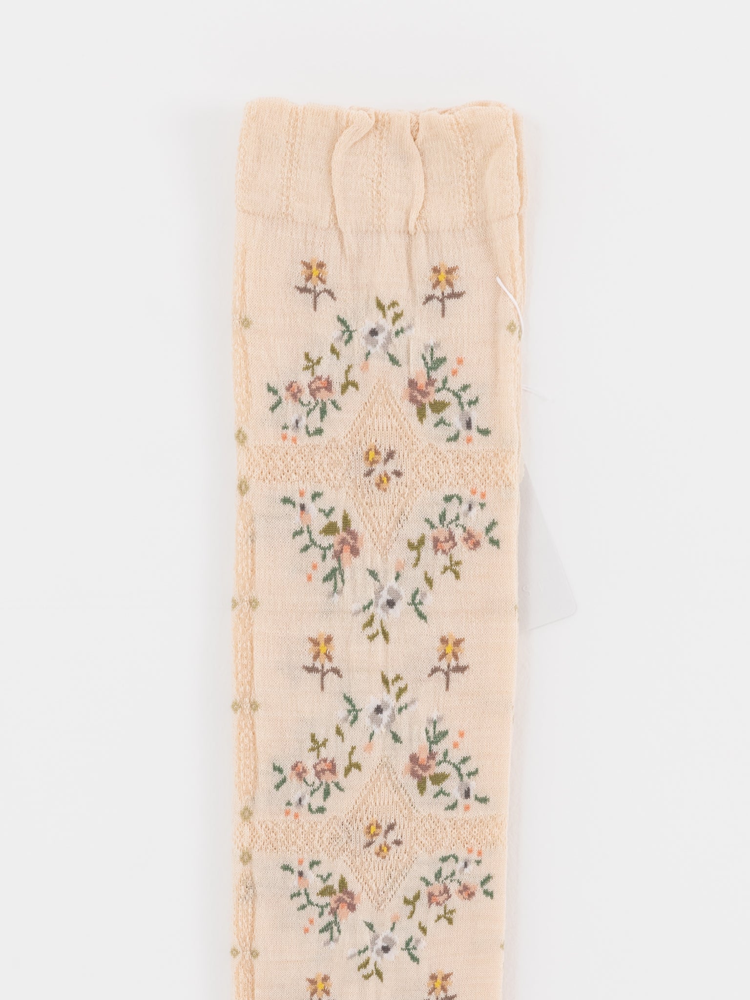 Antipast Rose Wall High Socks in Ivory - ANTIPAST at Worthwhile - shop SOCK