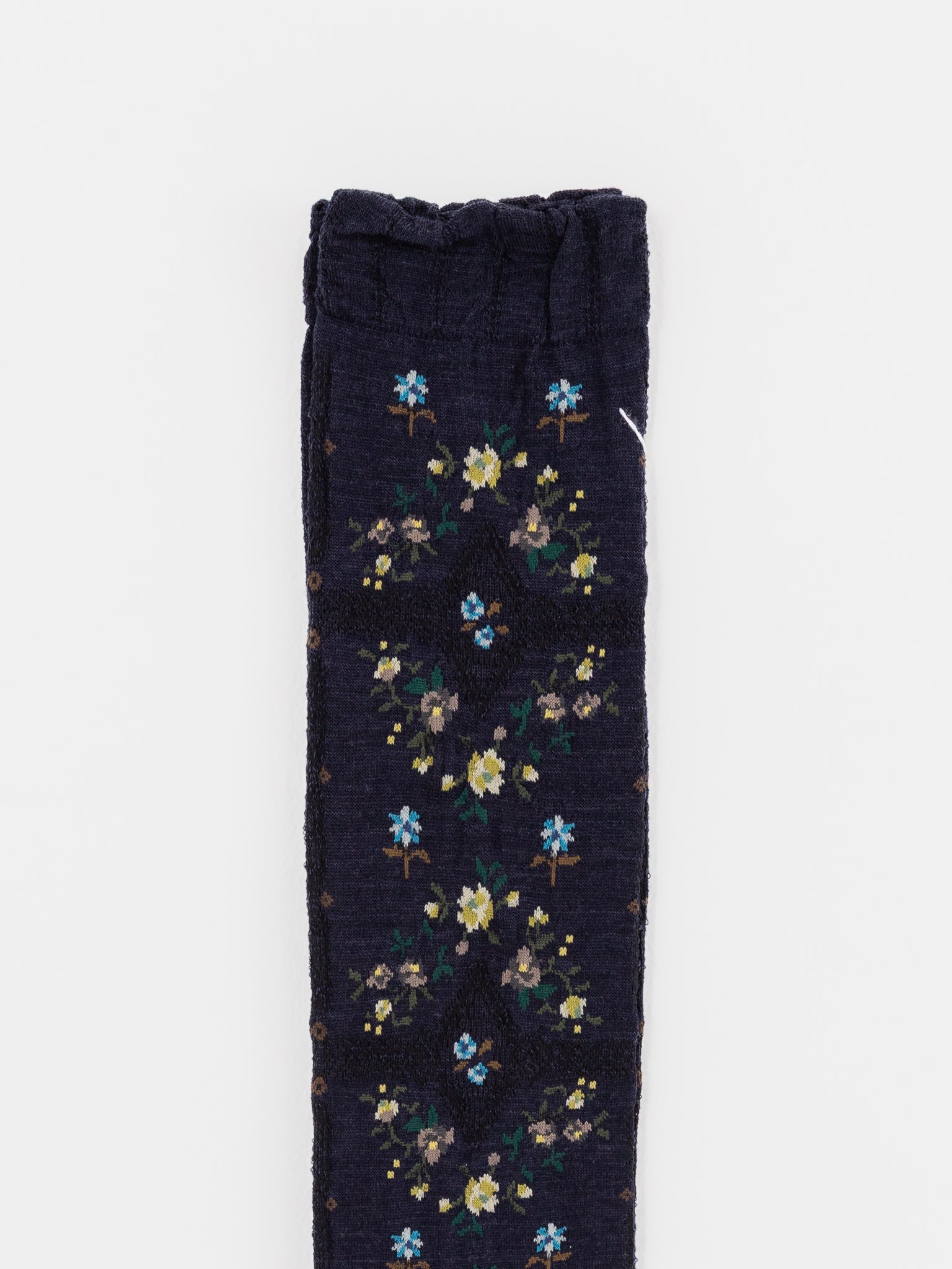 Antipast Rose Wall High Socks in Navy - ANTIPAST at Worthwhile - shop SOCK