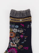 Antipast Happy Flower Socks in Navy - ANTIPAST at Worthwhile - shop SOCK