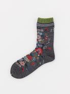 Antipast Happy Flower Socks in Grey - ANTIPAST at Worthwhile - shop SOCK
