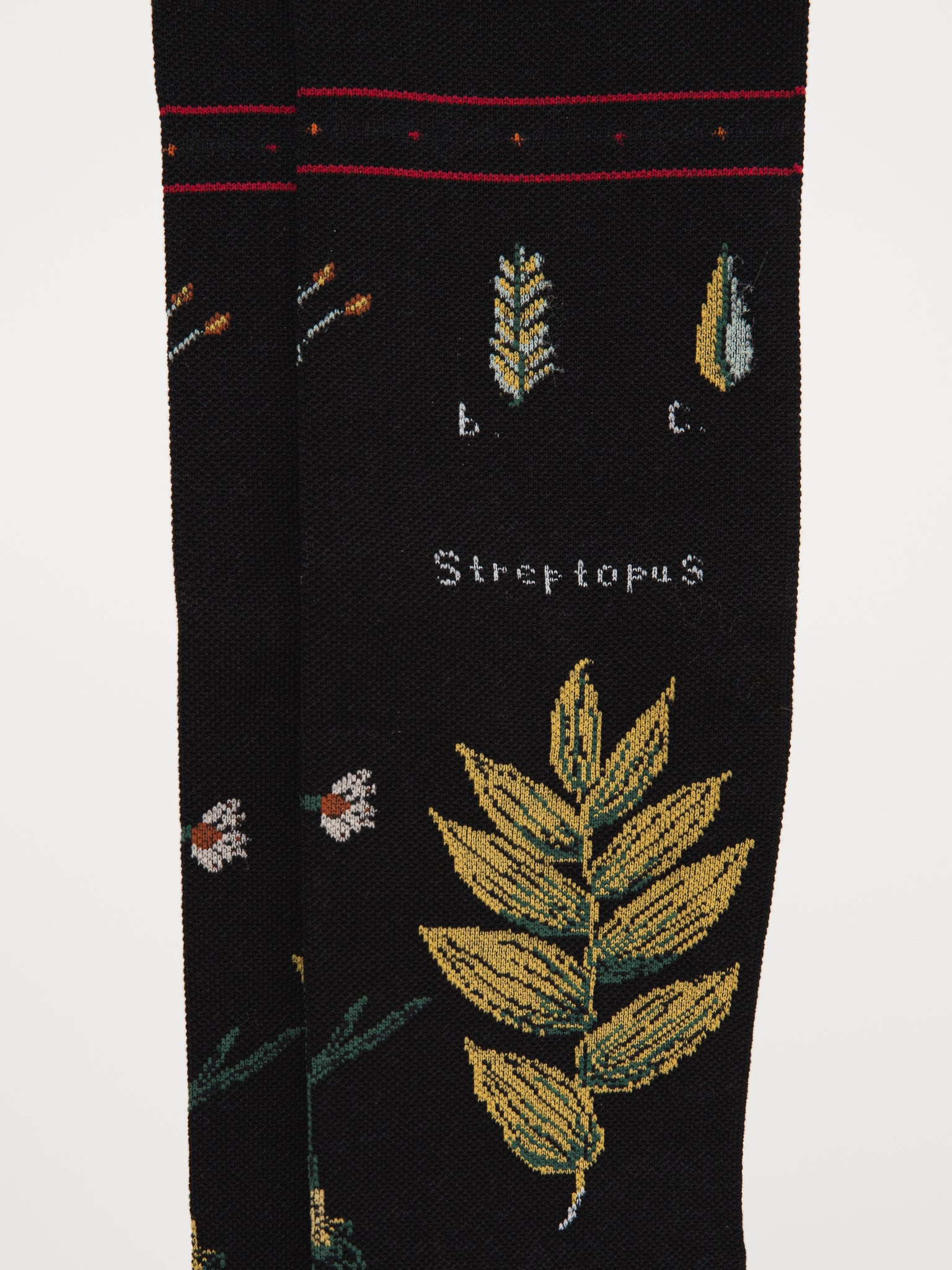 Antipast Botanical Compression High Socks in Black - ANTIPAST at Worthwhile - shop SOCK