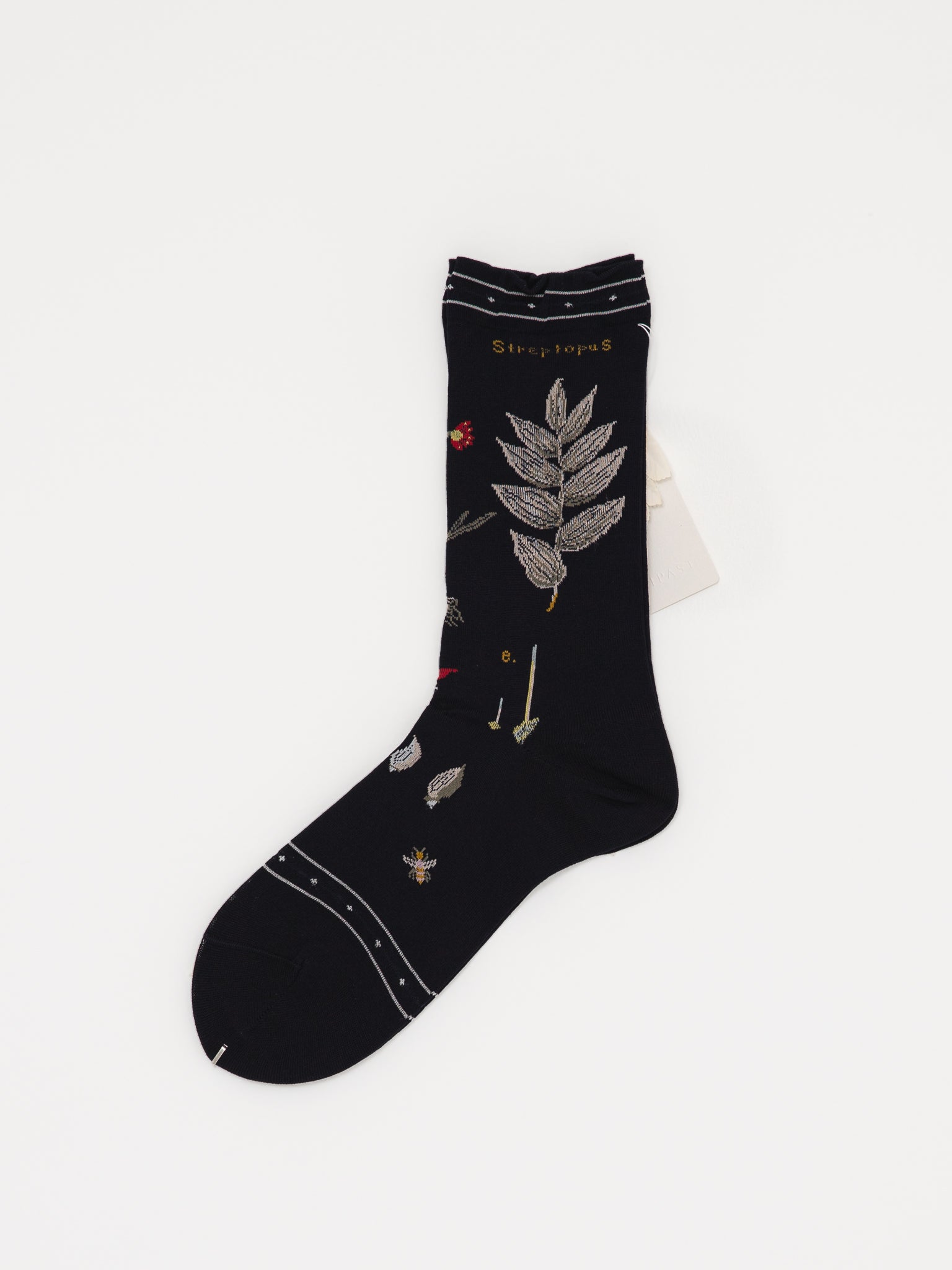 Antipast Botanical Compression Low Socks in Navy - ANTIPAST at Worthwhile - shop SOCK