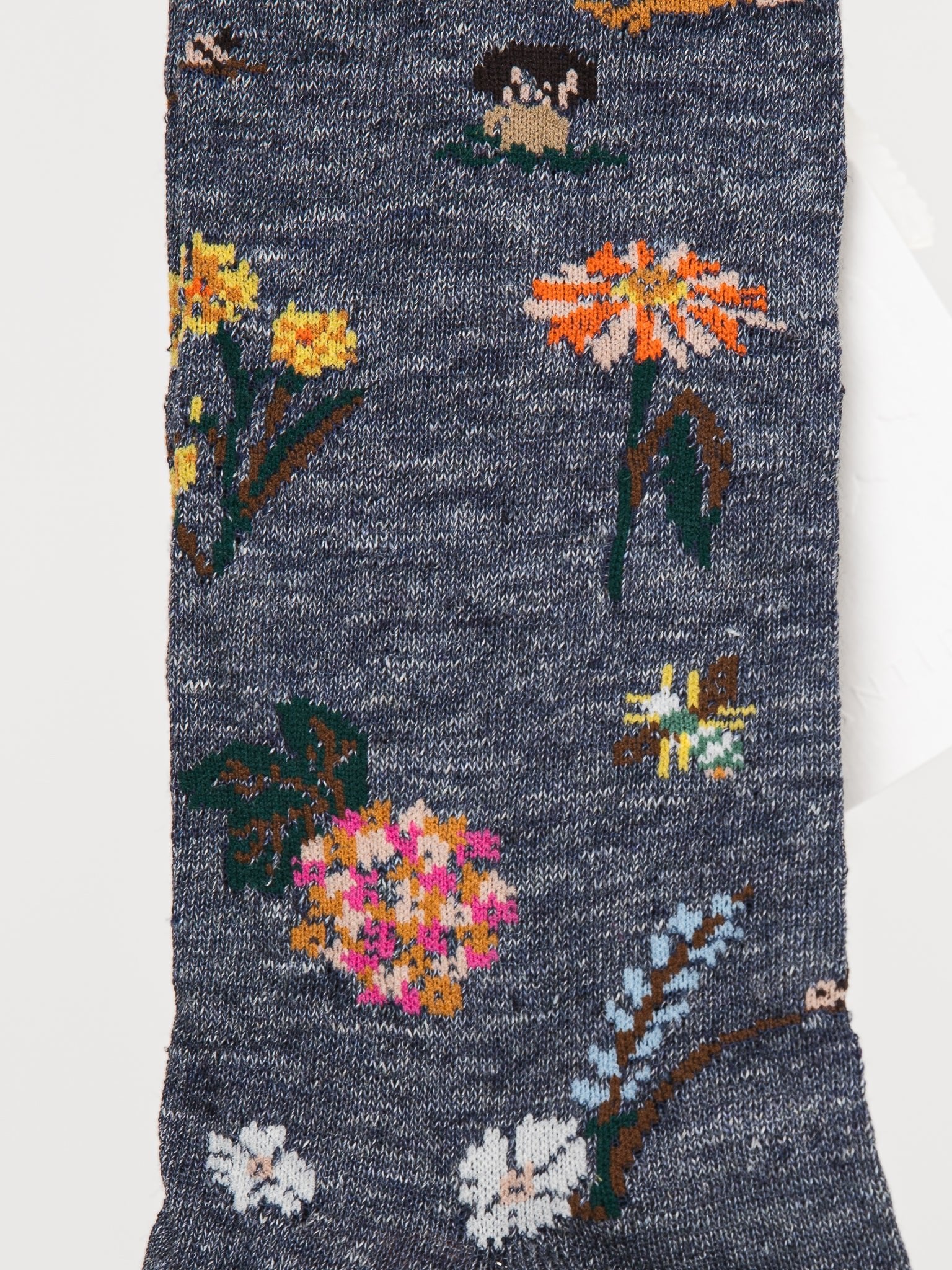 Antipast Garden Flower Socks in Navy - ANTIPAST at Worthwhile - shop SOCK