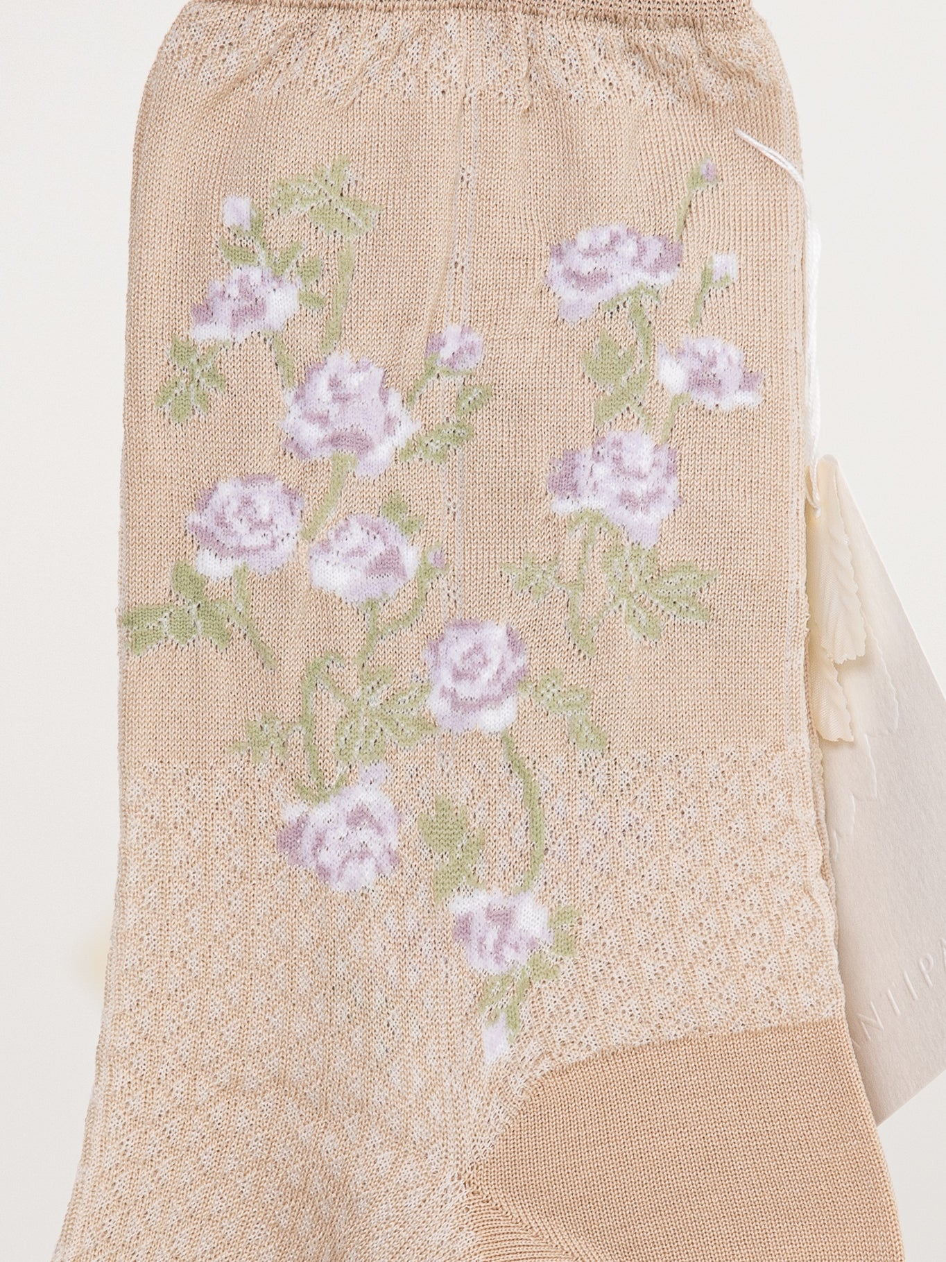 Antipast Flower Basket Socks in Ivory - ANTIPAST at Worthwhile - shop SOCK