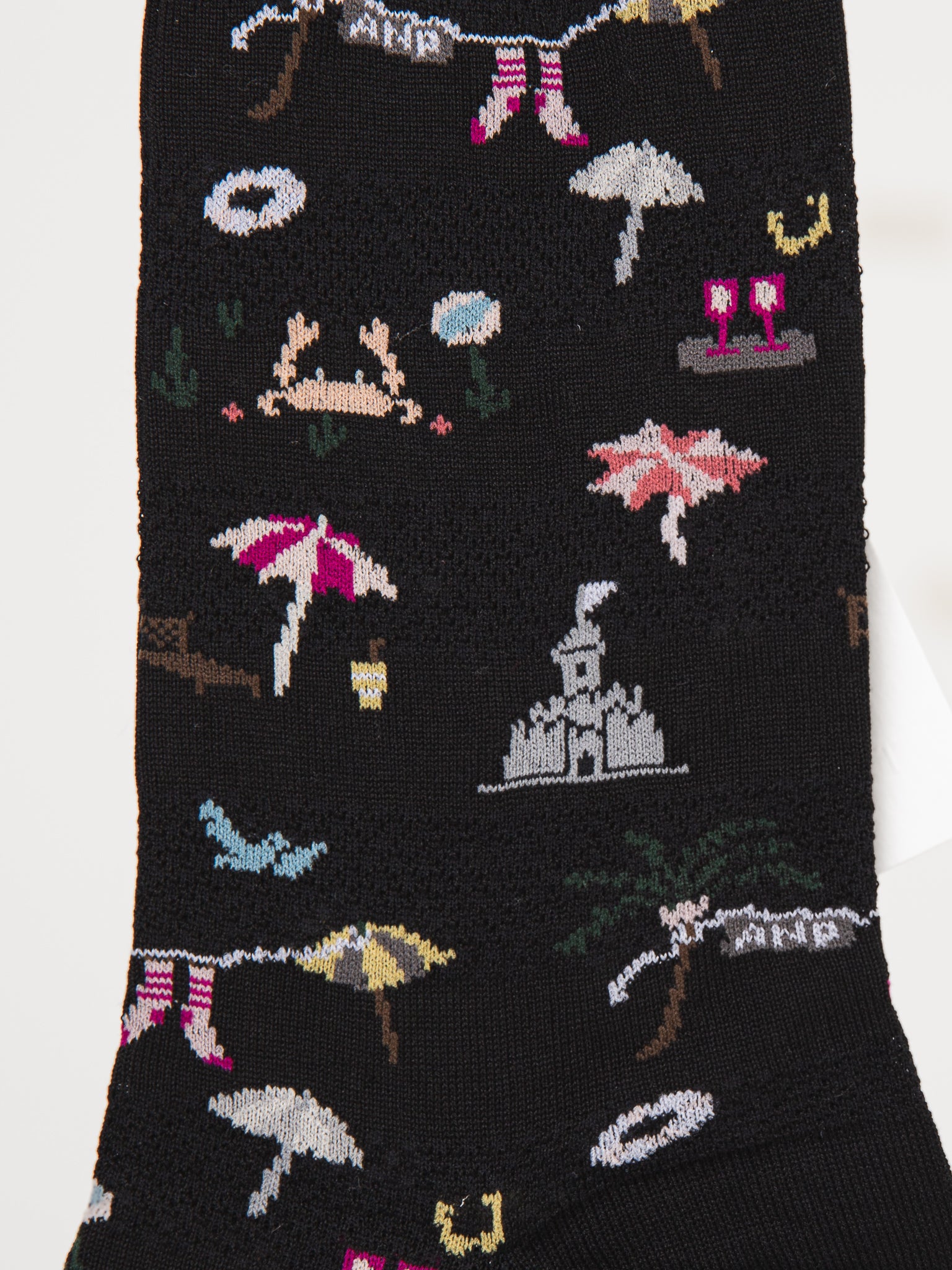 Antipast Summer Beach Socks in Black - ANTIPAST at Worthwhile - shop SOCK