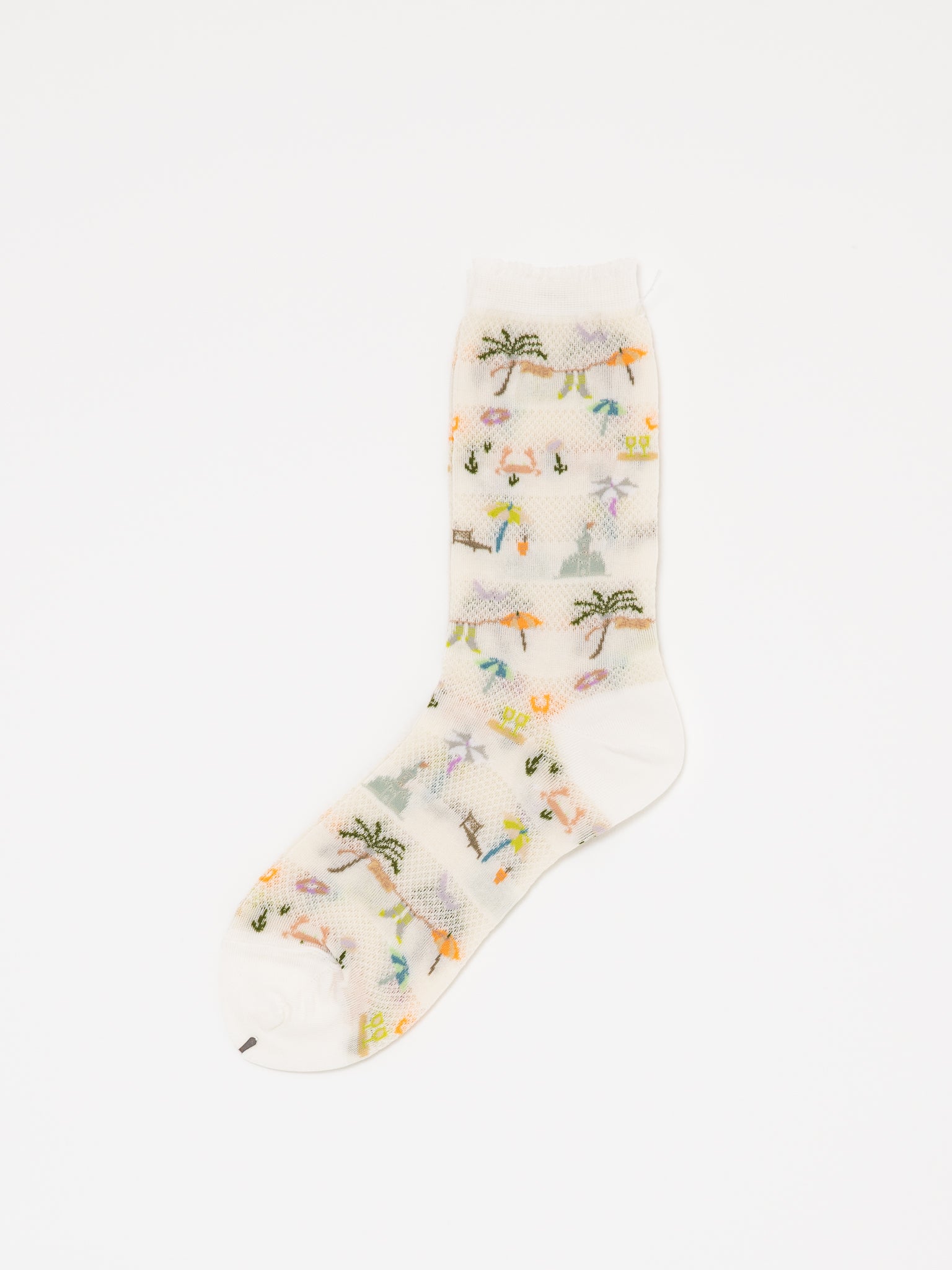 Antipast Summer Beach Socks in Off White - ANTIPAST at Worthwhile - shop SOCK