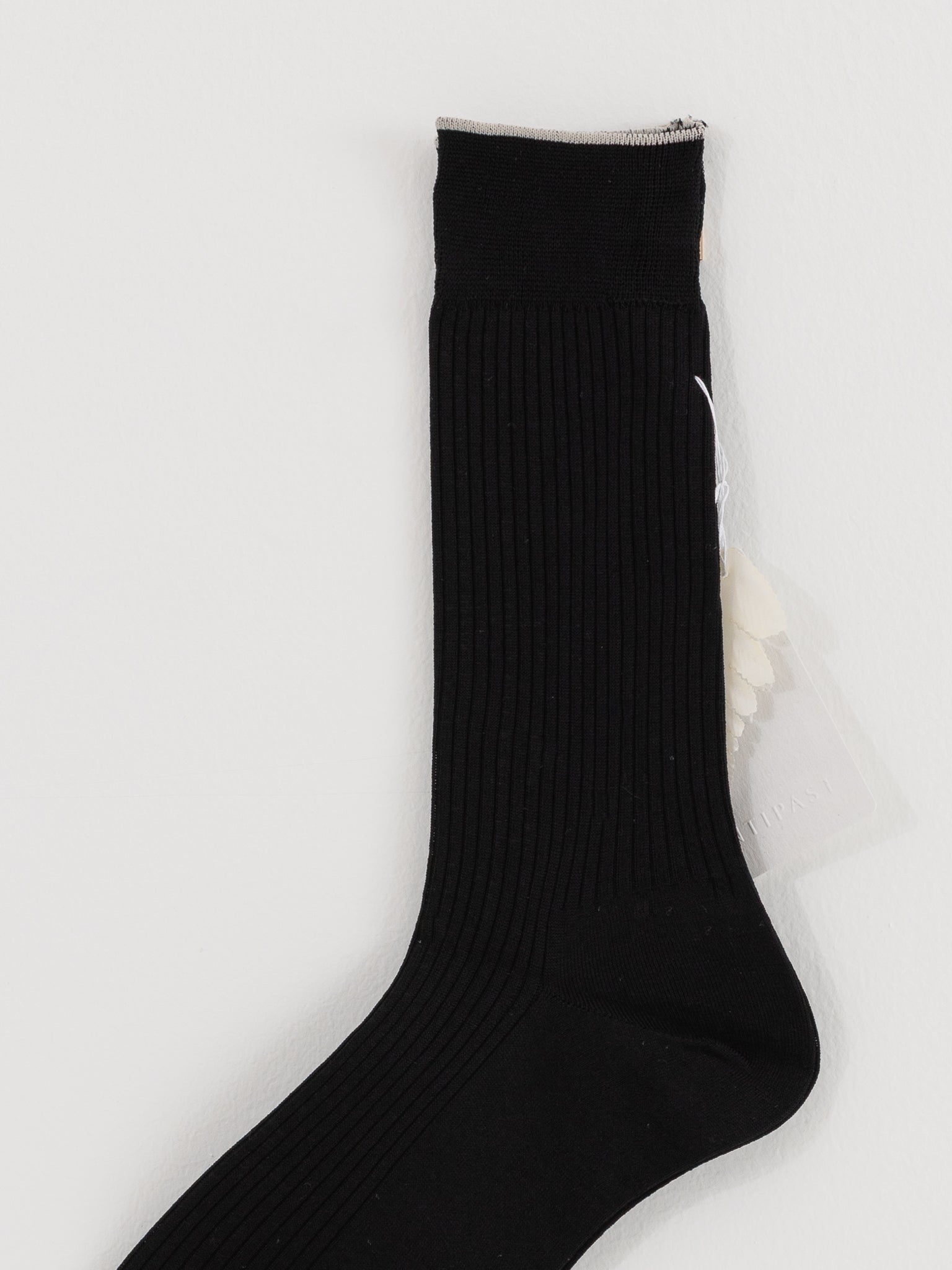 Antipast Rib Socks in Black - ANTIPAST at Worthwhile - shop SOCK