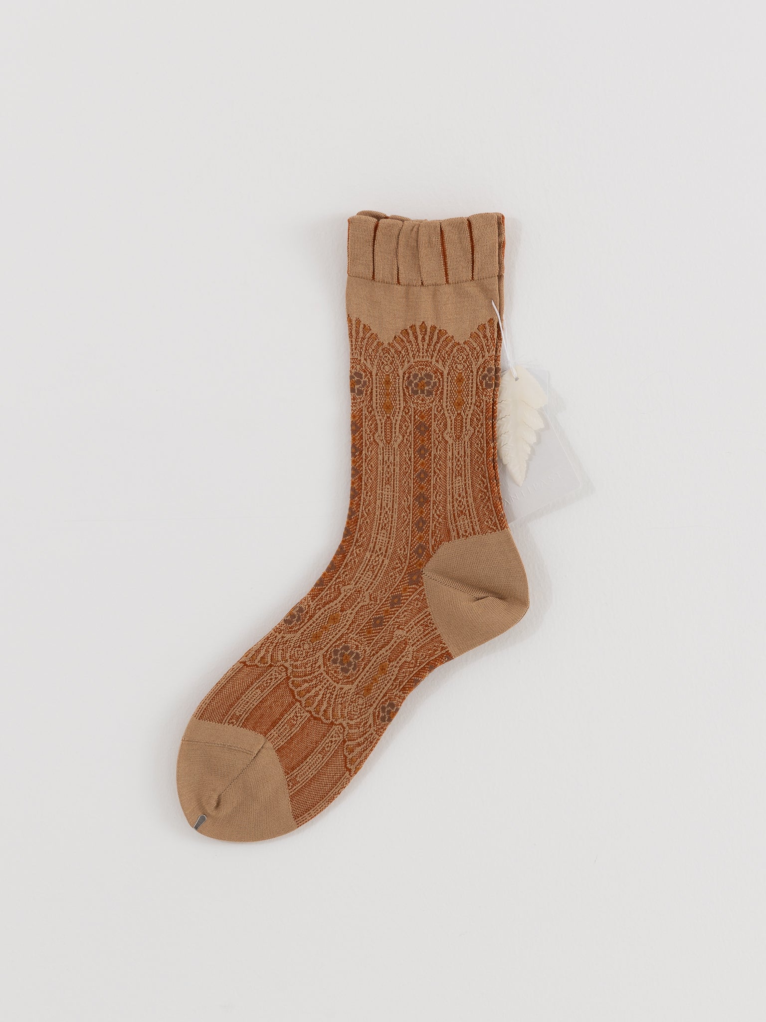 Antipast Lace Fun Socks in Beige - ANTIPAST at Worthwhile - shop SOCK