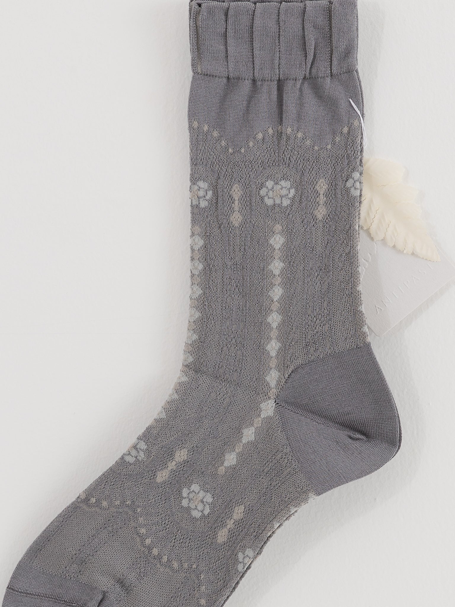 Antipast Lace Fun Socks in Grey - ANTIPAST at Worthwhile - shop SOCK