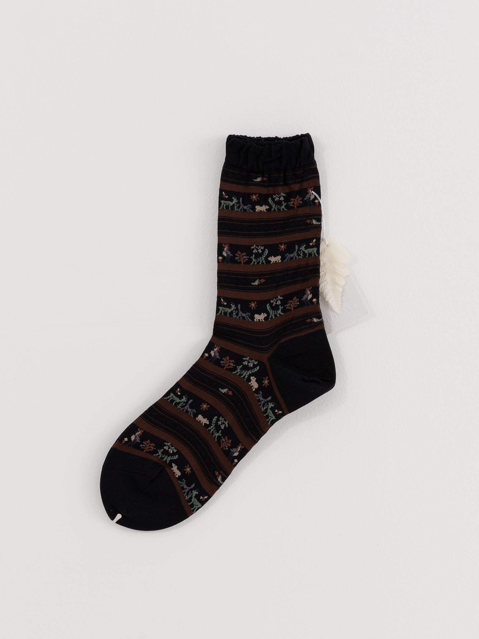 Antipast Parade Safari Socks in Black - ANTIPAST at Worthwhile - shop SOCK