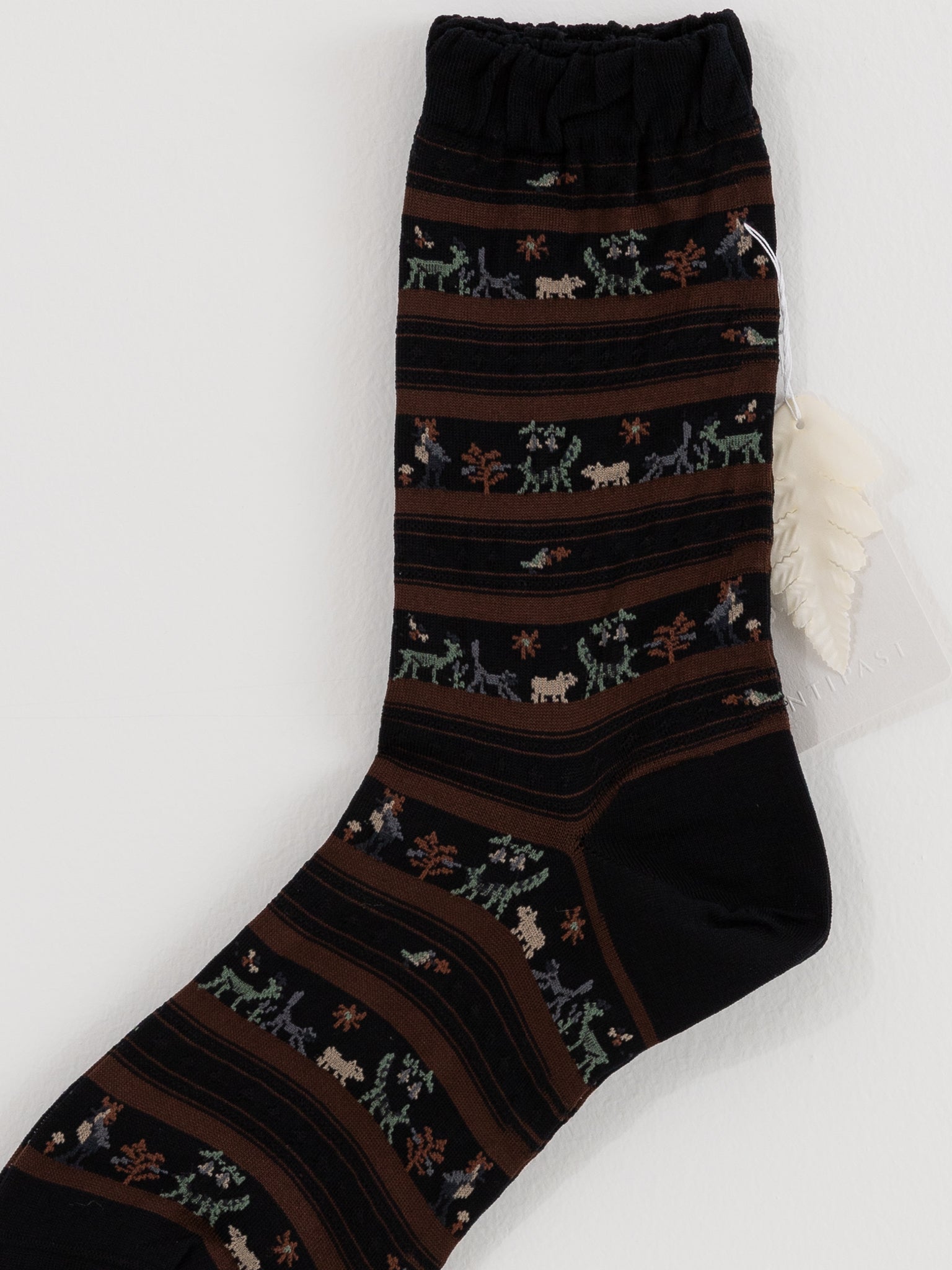 Antipast Parade Safari Socks in Black - ANTIPAST at Worthwhile - shop SOCK