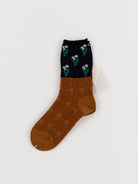 Antipast Lily of the Valley Socks in Camel - ANTIPAST at Worthwhile - shop SOCK