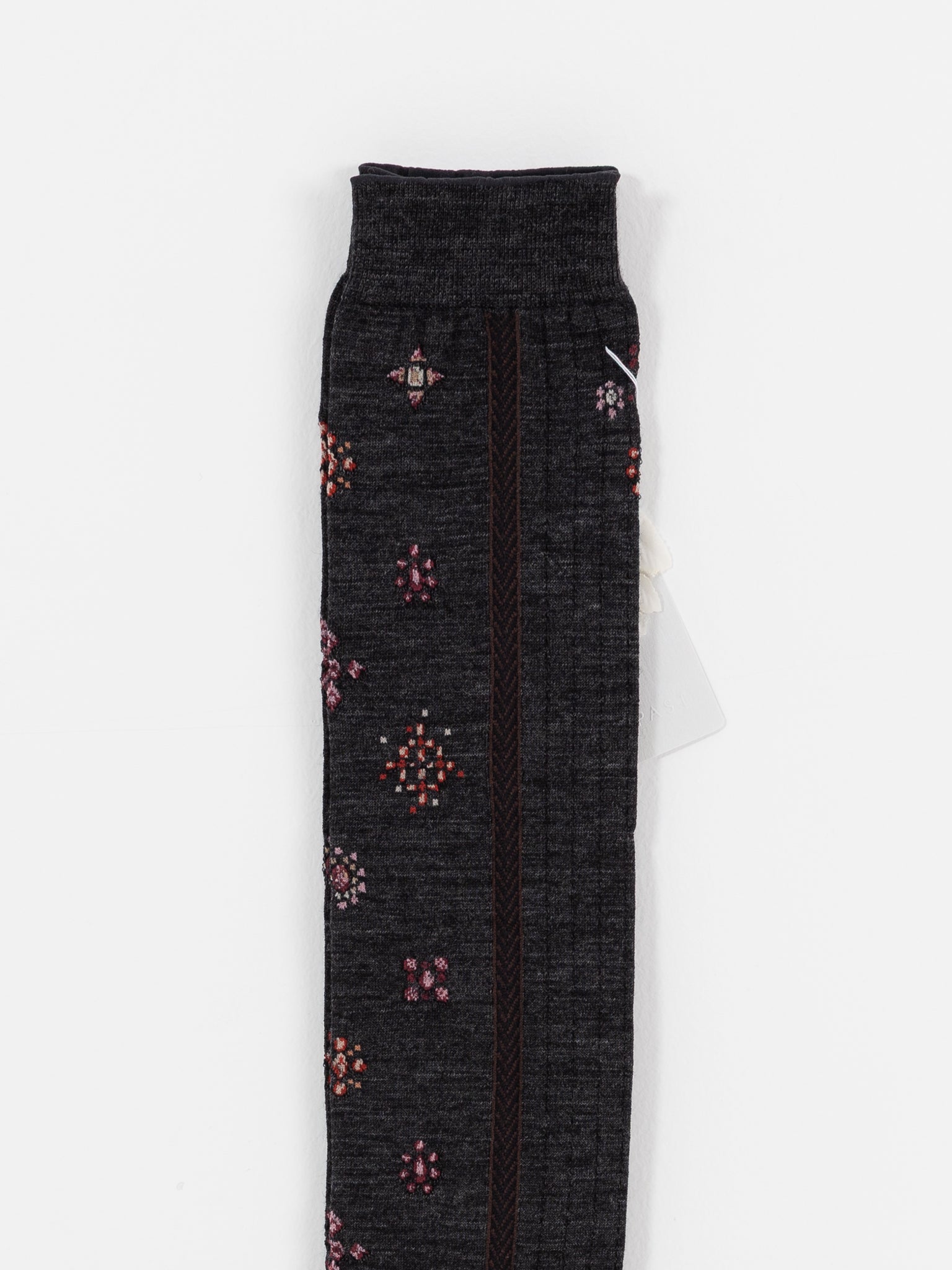 Antipast Like Jewelry High Socks in Charcoal - ANTIPAST at Worthwhile - shop SOCK