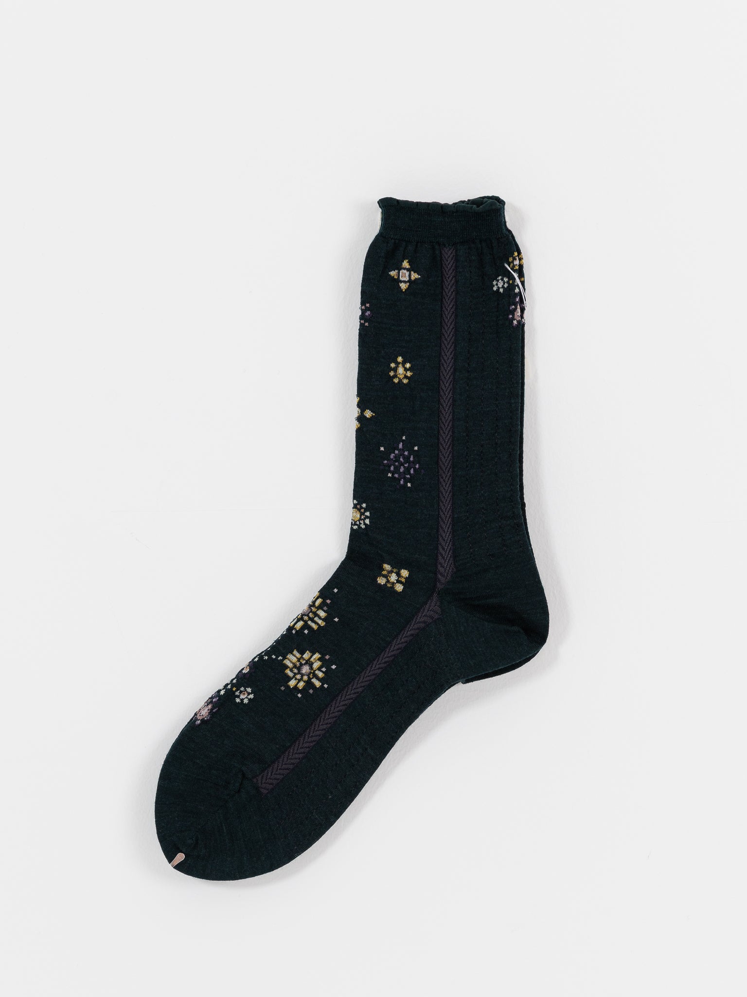 Antipast Like Jewelry Socks in Dark Green - ANTIPAST at Worthwhile - shop SOCK