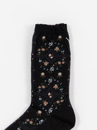Antipast Rose Wall Socks in Black - ANTIPAST at Worthwhile - shop SOCK