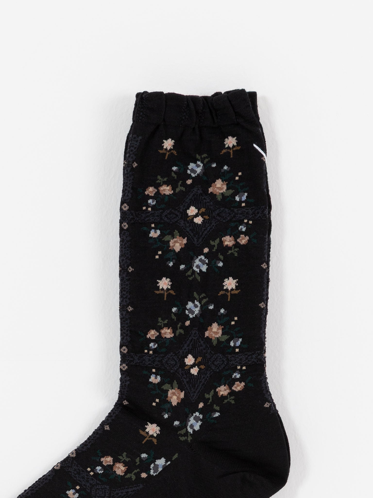 Antipast Rose Wall Socks in Black - ANTIPAST at Worthwhile - shop SOCK