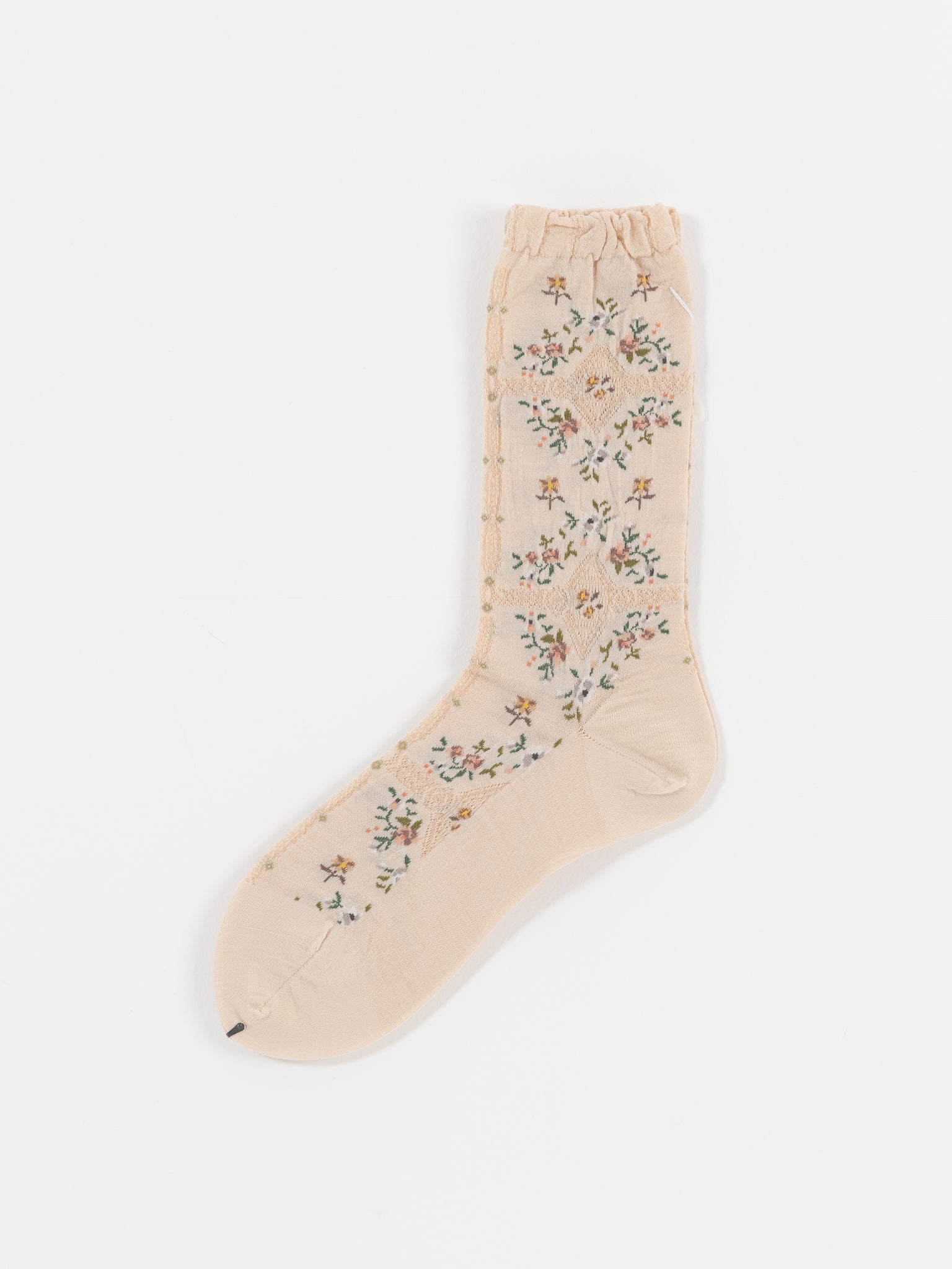 Antipast Rose Wall Socks in Ivory - ANTIPAST at Worthwhile - shop SOCK