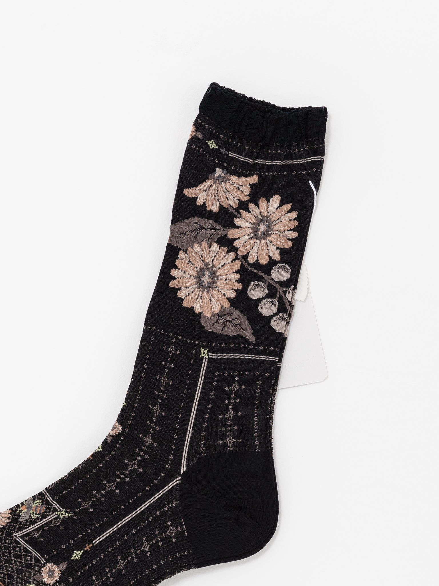 Antipast Gerbera Socks, Black - Worthwhile