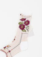 Antipast Gerbera Socks, White - Worthwhile