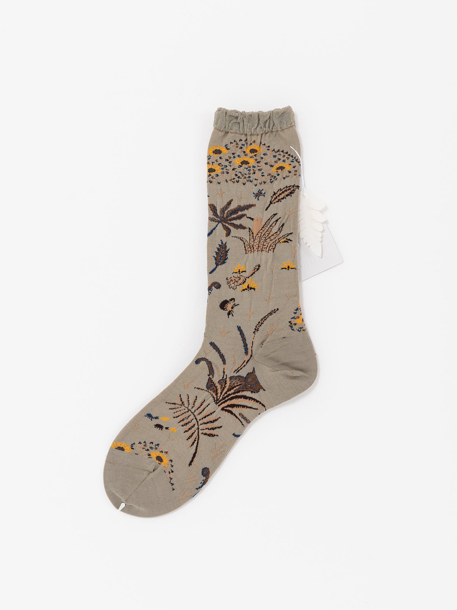 Antipast Safari Socks, Sage - Worthwhile