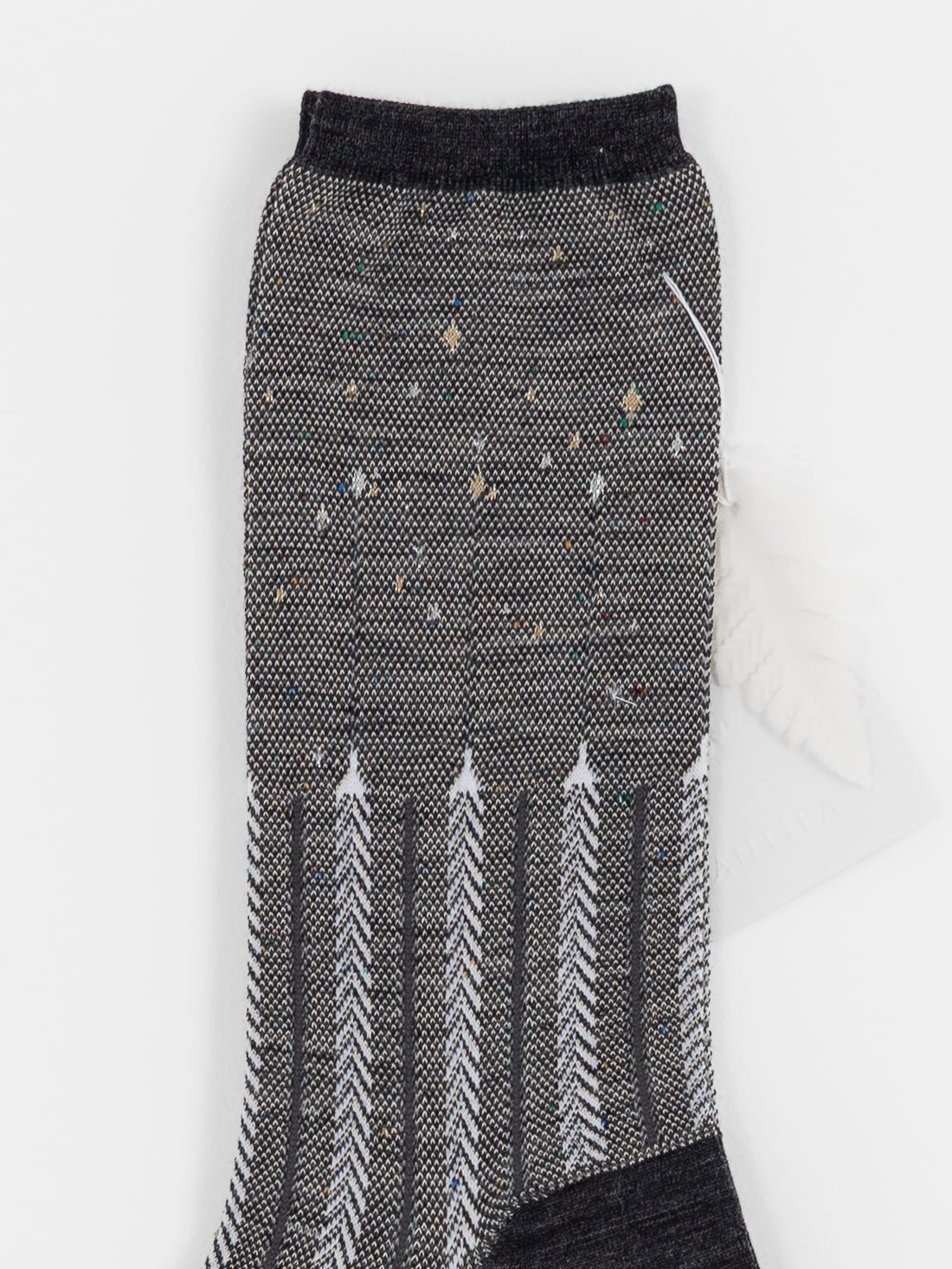 Antipast Herringbone Socks in Grey - ANTIPAST at Worthwhile - shop SOCK