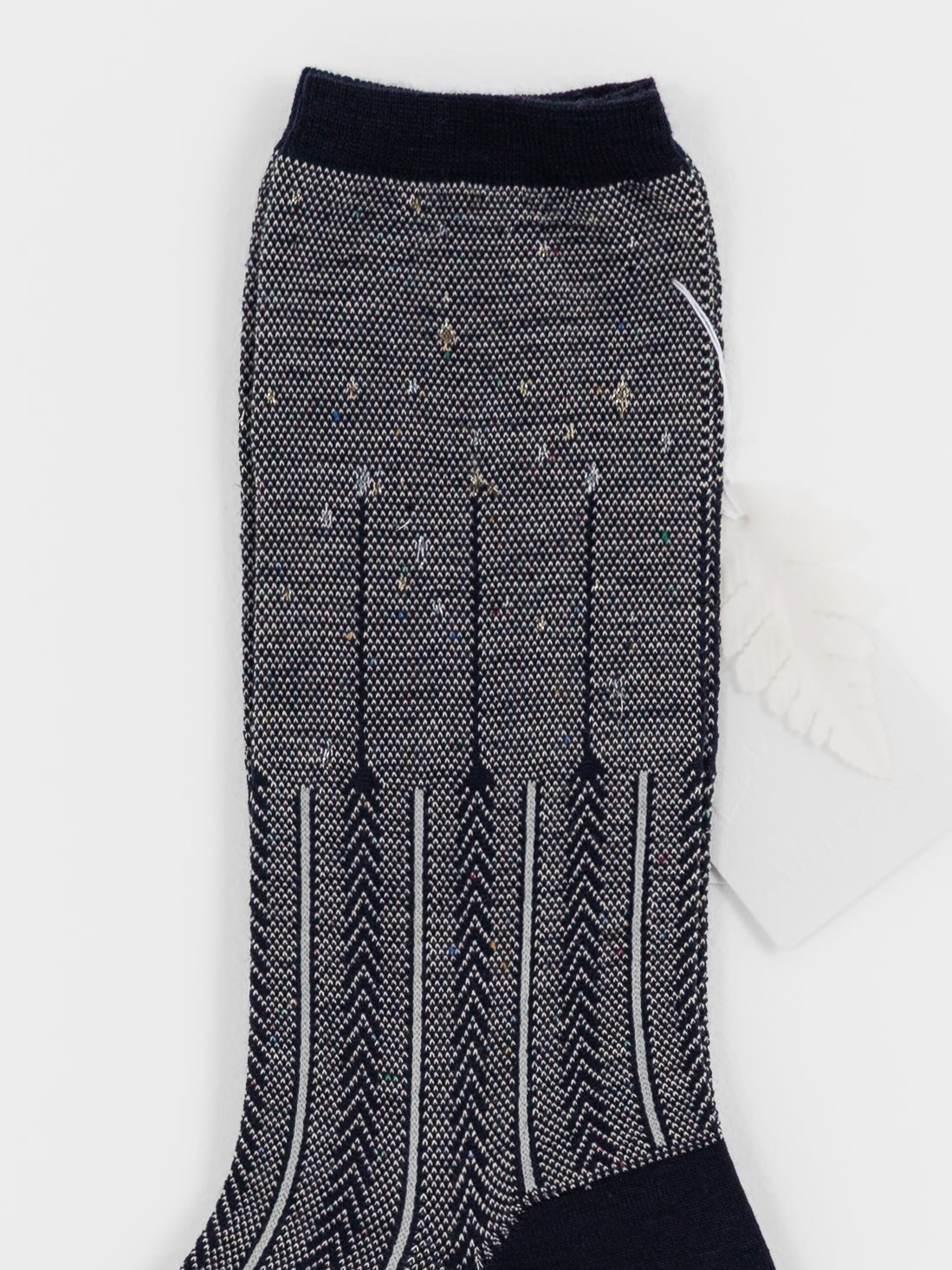 Antipast Herringbone Socks in Navy - ANTIPAST at Worthwhile - shop SOCK