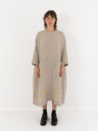 AODress Round Embroidered Dress 16, Natural - Worthwhile, Inc.