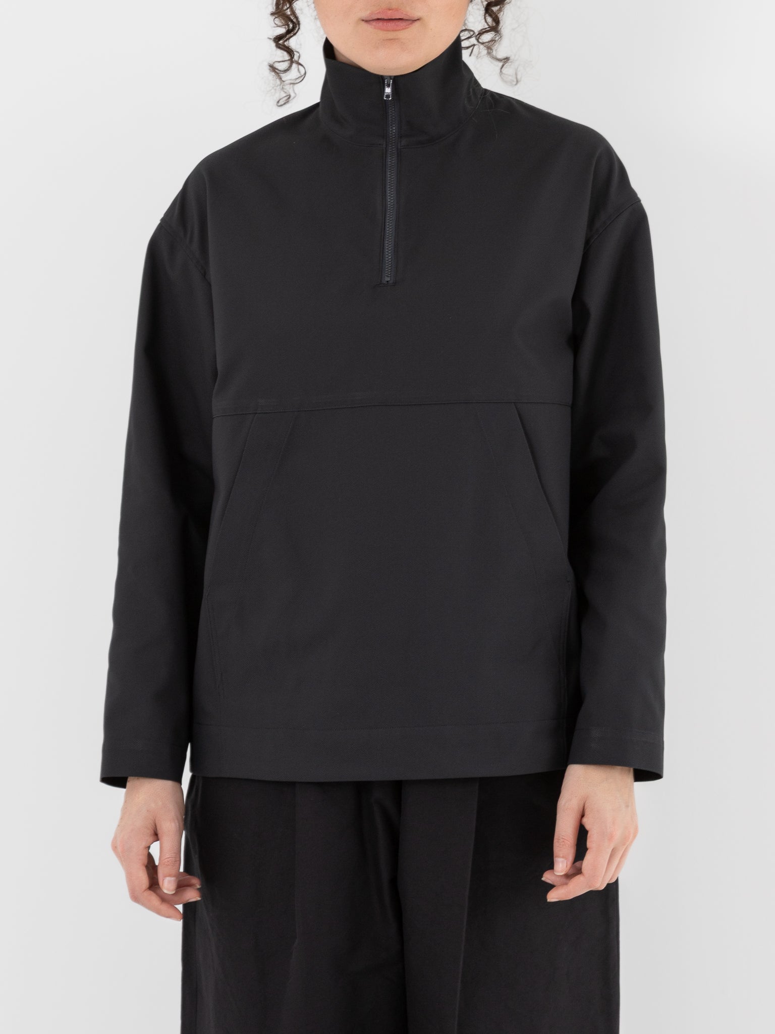 Arts & Science Mountain Pullover Shirt in Vintage Black - ARTS & SCIENCE at Worthwhile - shop TOP