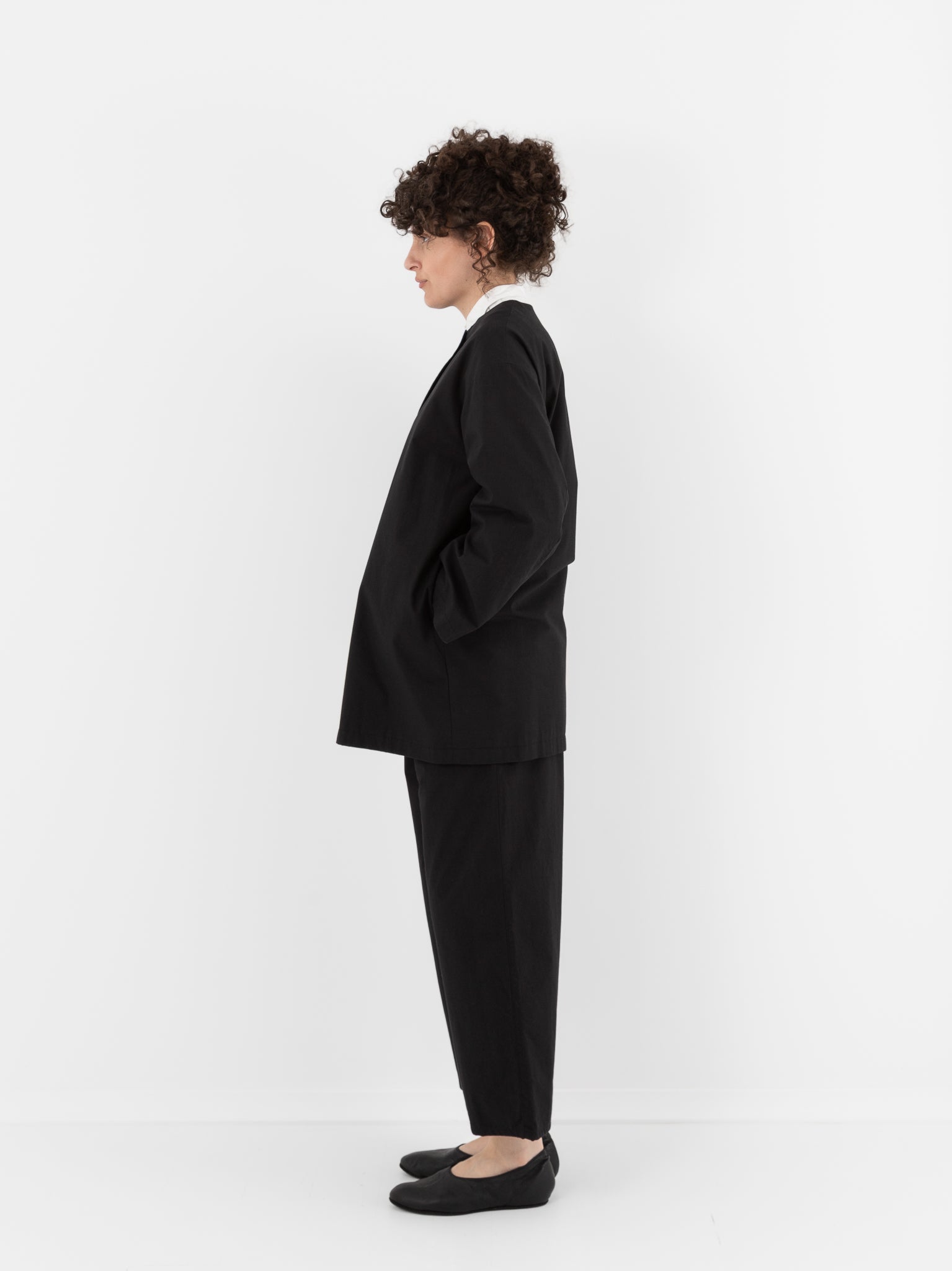 Arts & Science New Granny Short Coat in Black - ARTS & SCIENCE at Worthwhile - shop COAT