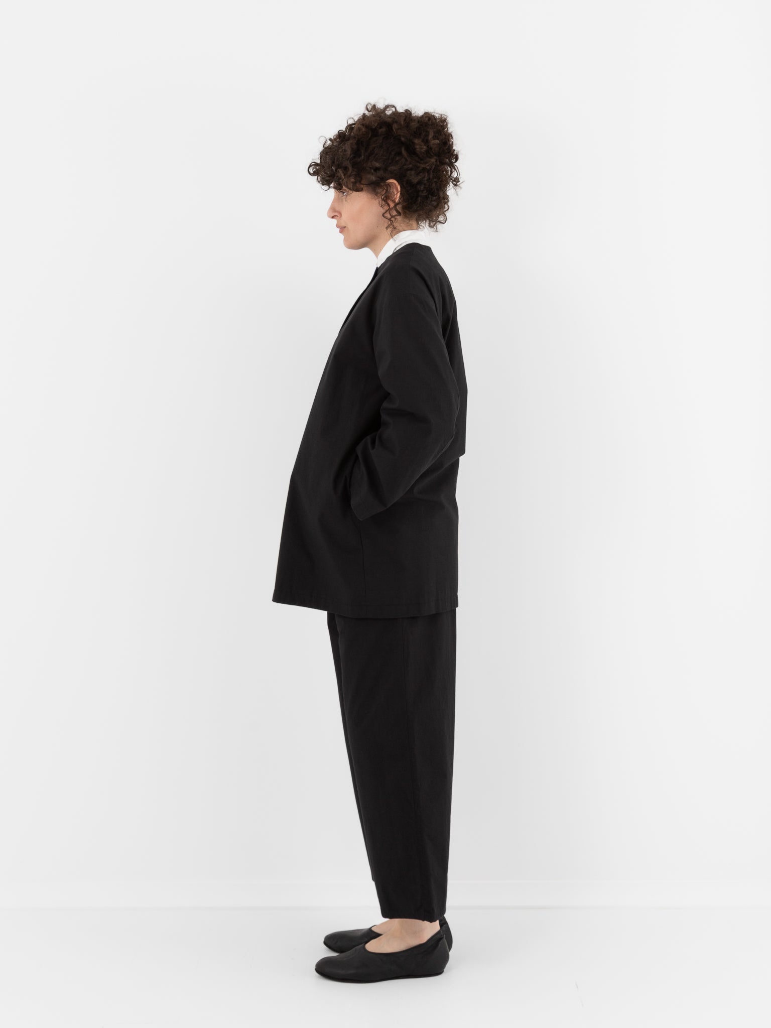 Arts & Science New Granny Short Coat in Black - ARTS & SCIENCE at Worthwhile - shop COAT