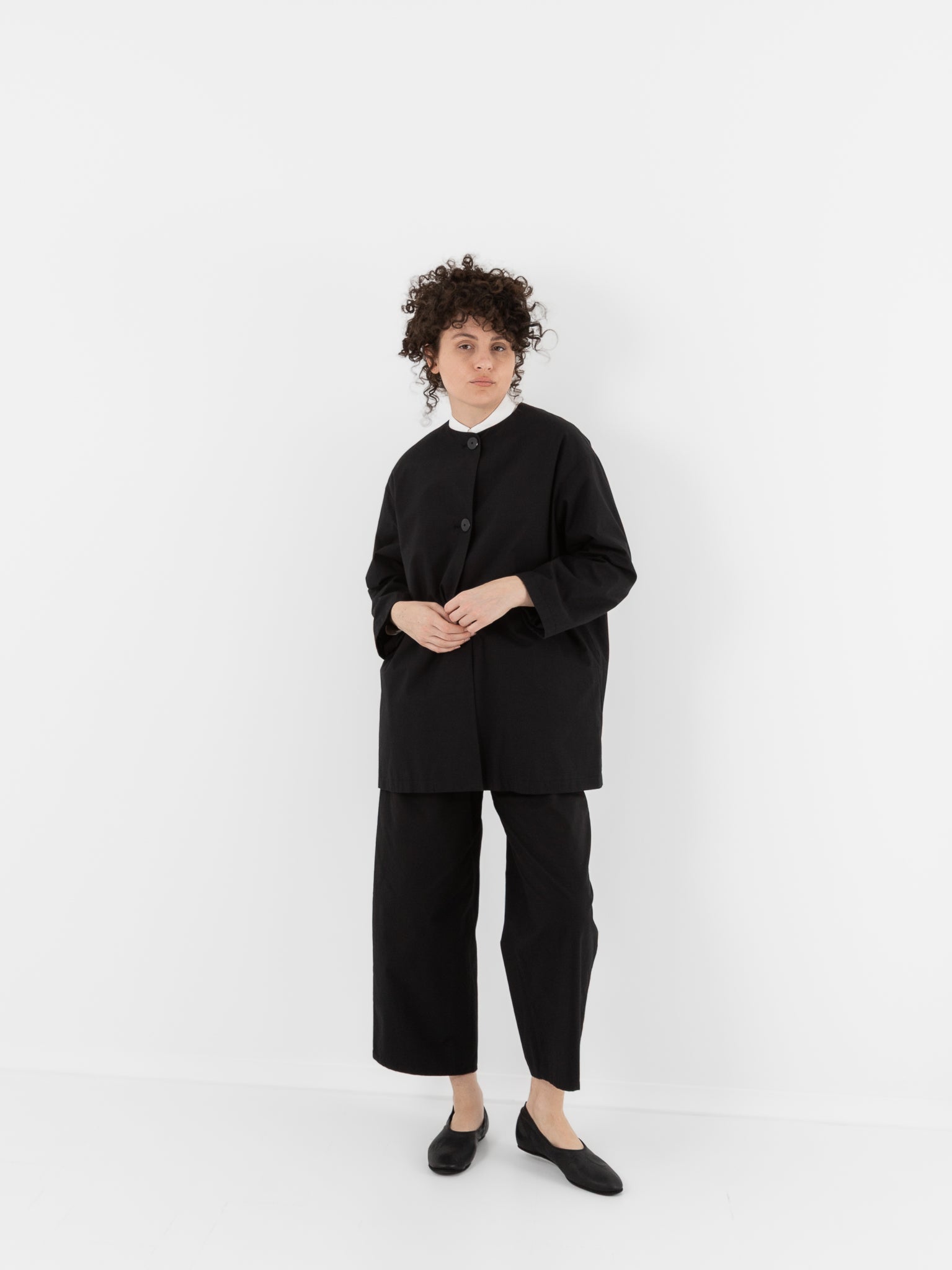Arts & Science New Granny Short Coat in Black - ARTS & SCIENCE at Worthwhile - shop COAT