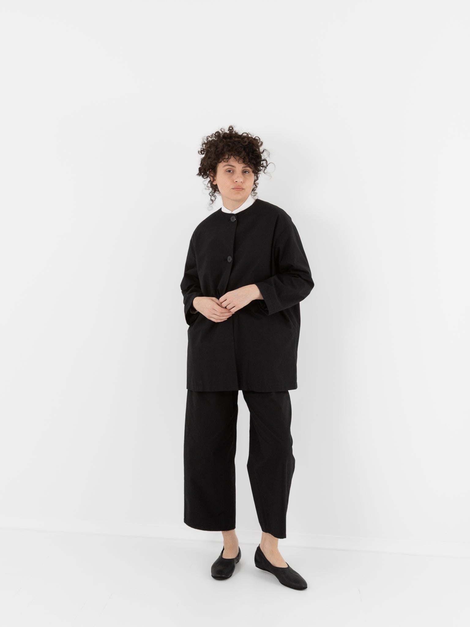 Arts & Science New Granny Short Coat in Black - ARTS & SCIENCE at Worthwhile - shop COAT