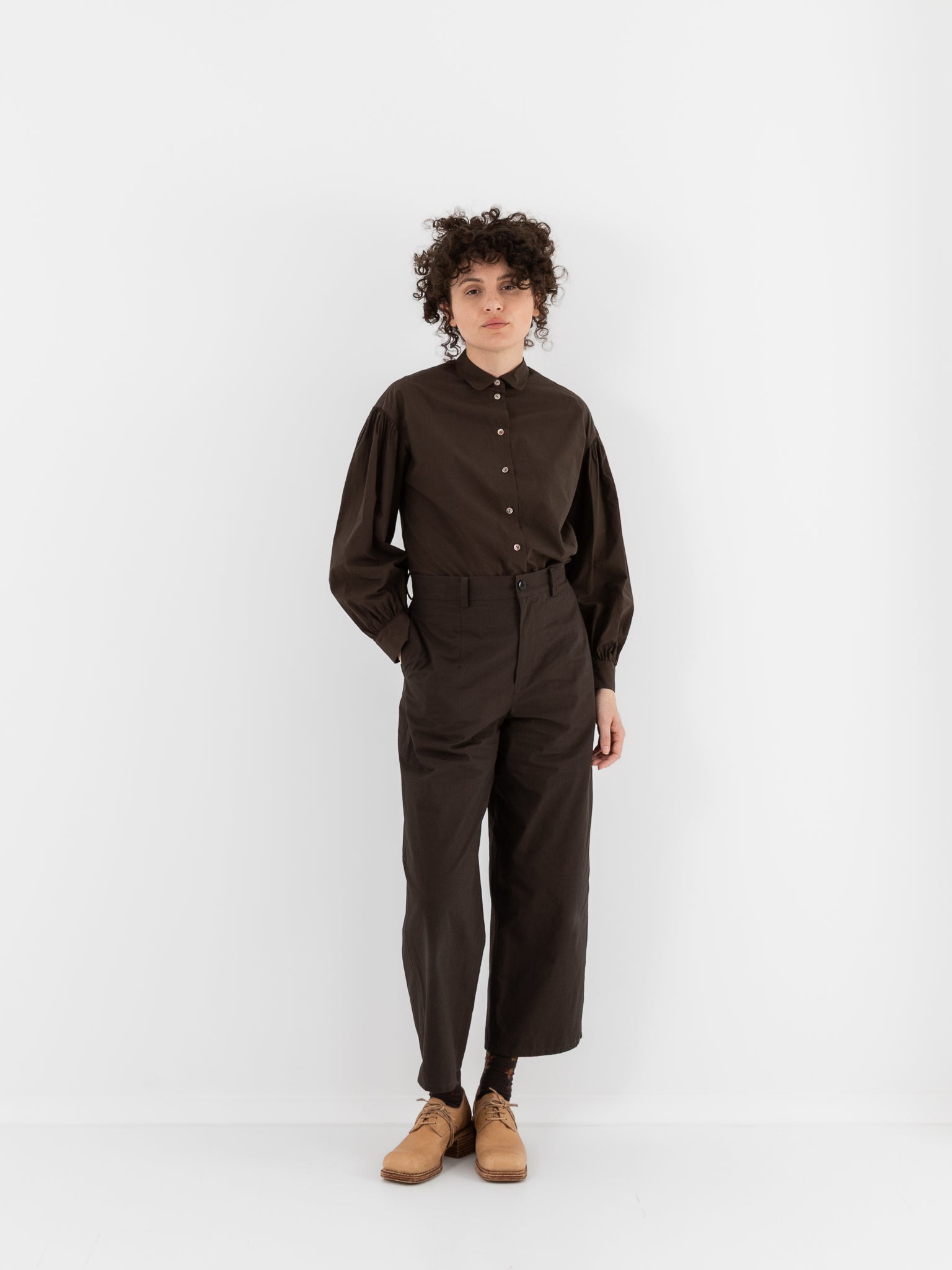 Arts & Science Bulky Chinos Pants in Brown - ARTS & SCIENCE at Worthwhile - shop PANT