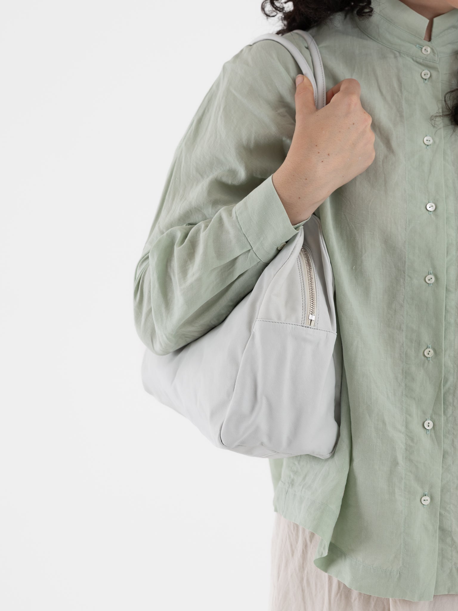 Arts & Science Square Box Medium School Bag in Off White - ARTS & SCIENCE at Worthwhile - shop BAG