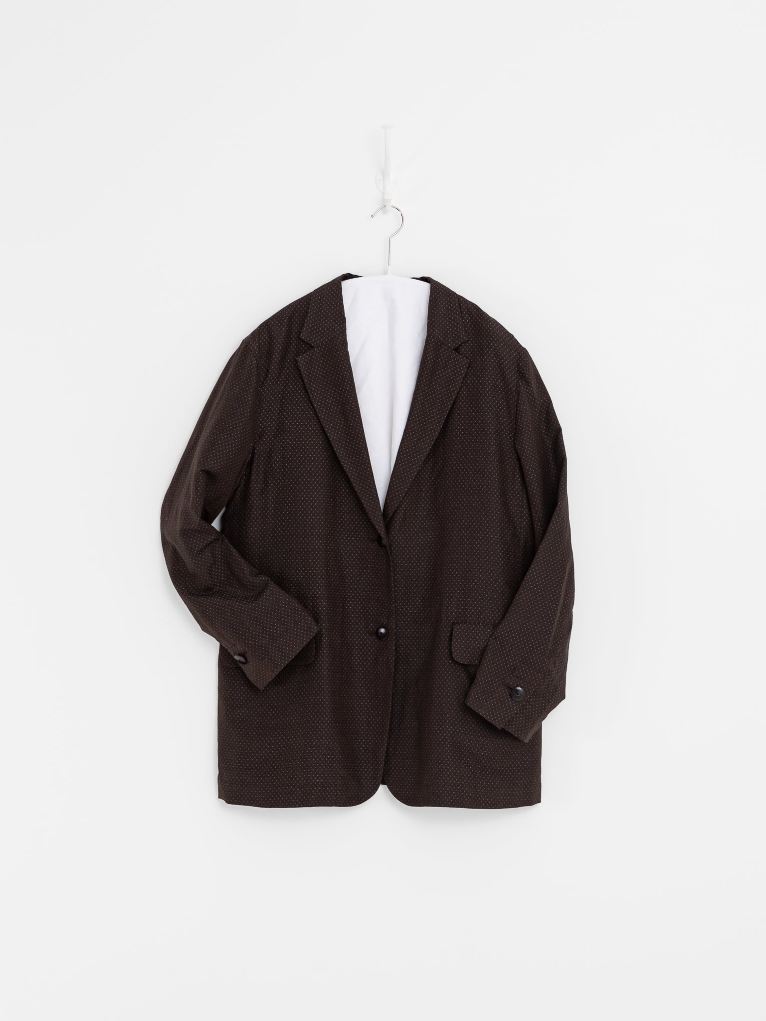 Arts & Science Loose Fit Jacket in Brown - ARTS & SCIENCE at Worthwhile - shop JACKET