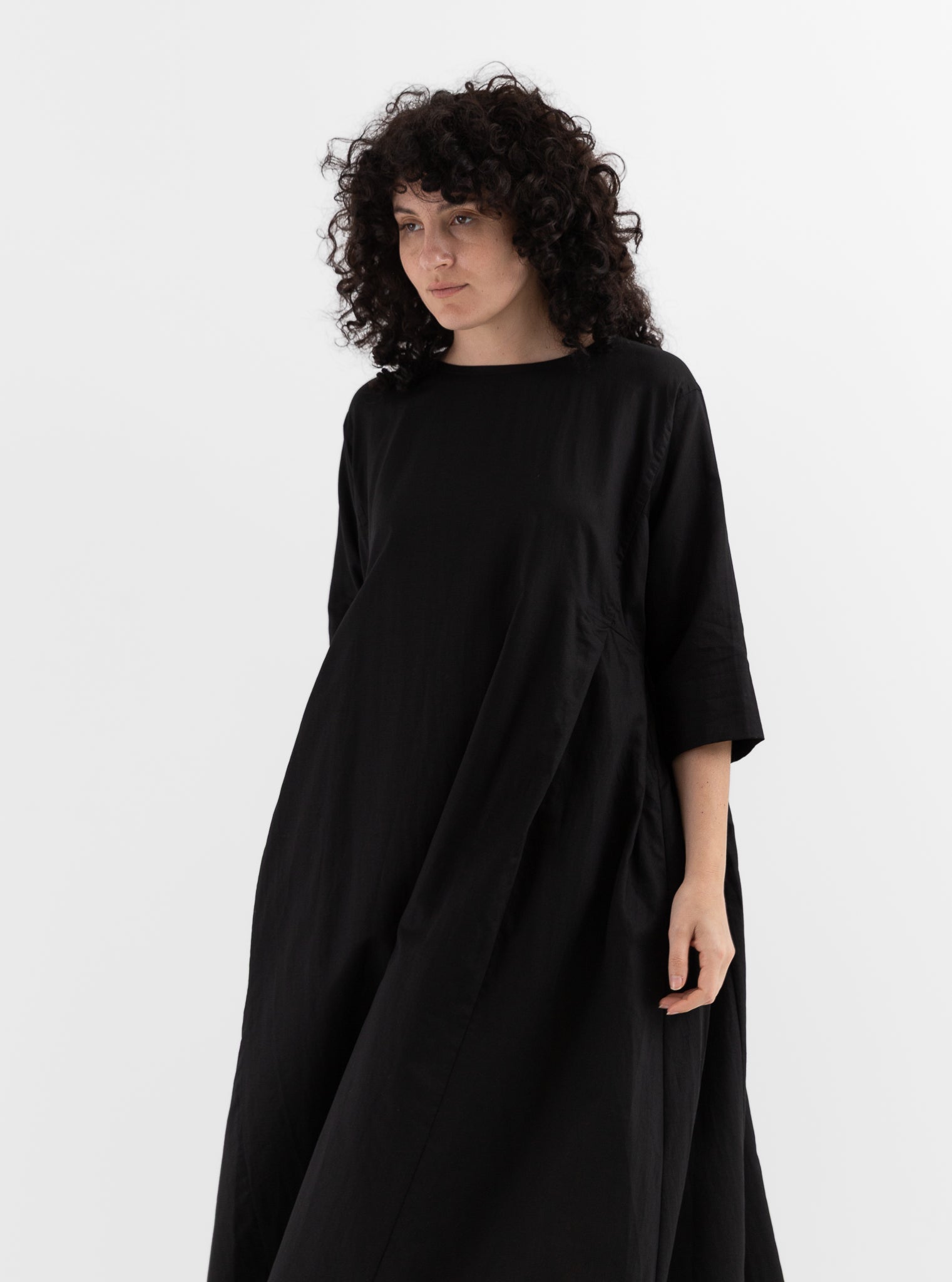 Arts & Science Flat Form Long Dress in Black - ARTS & SCIENCE at Worthwhile - shop DRESS