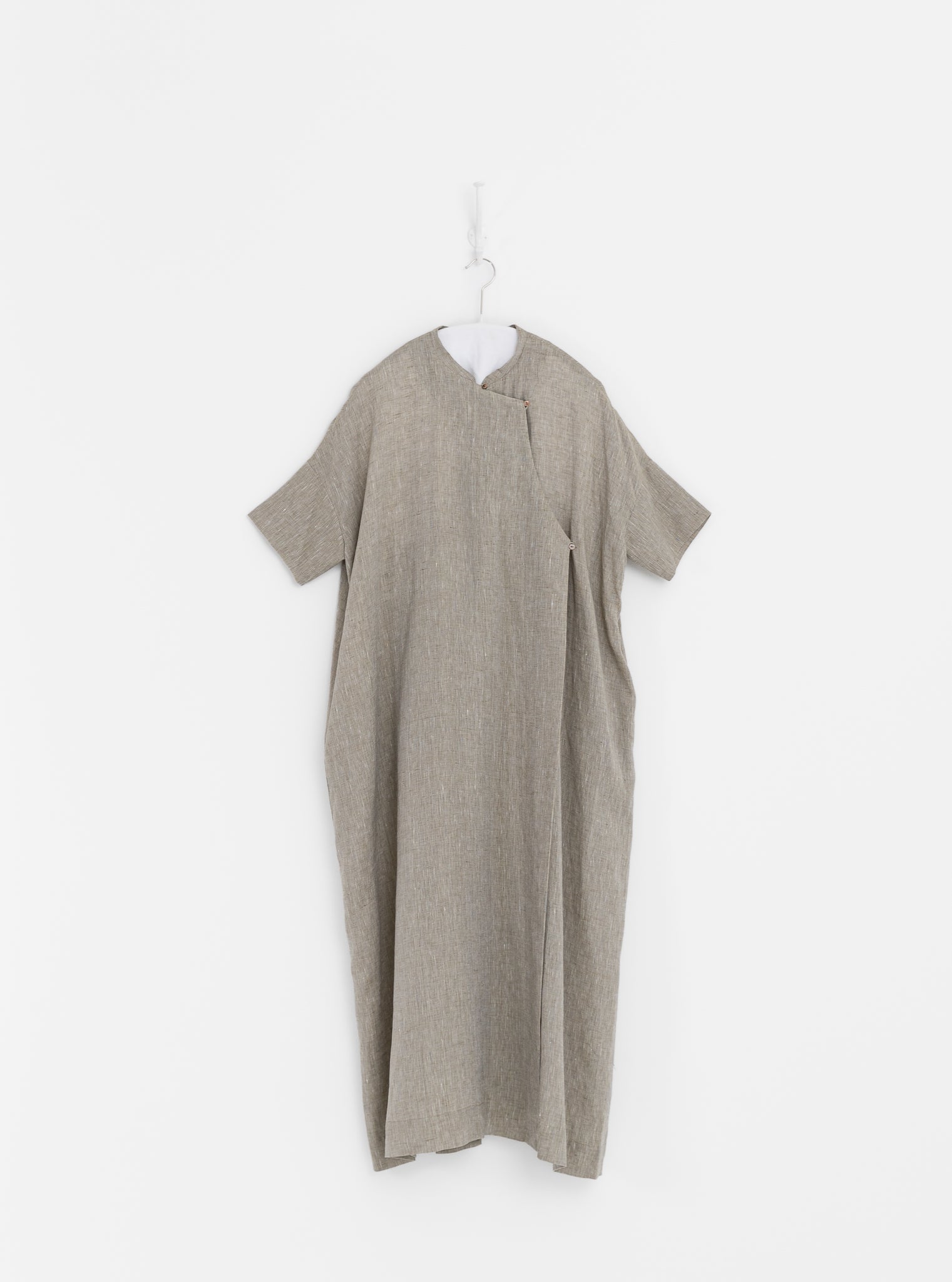 Arts & Science Ethnic Wrap Dress in Vintage Light Green - ARTS & SCIENCE at Worthwhile - shop DRESS