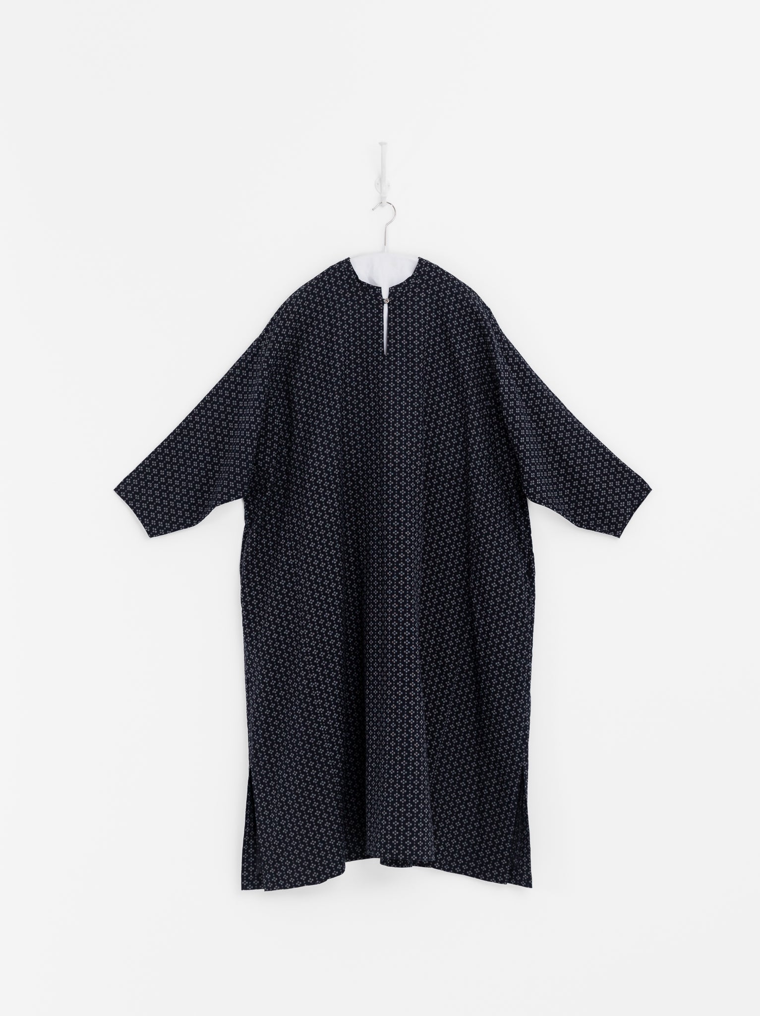 Arts & Science Ethnic Line Dress in Dark Navy - ARTS & SCIENCE at Worthwhile - shop DRESS