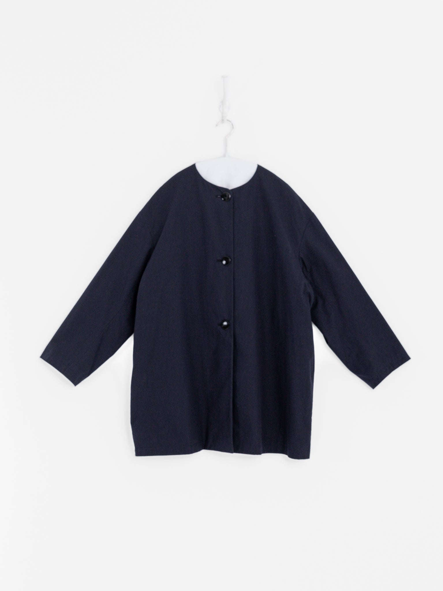 Arts & Science New Granny Short Coat in Navy - ARTS & SCIENCE at Worthwhile - shop COAT
