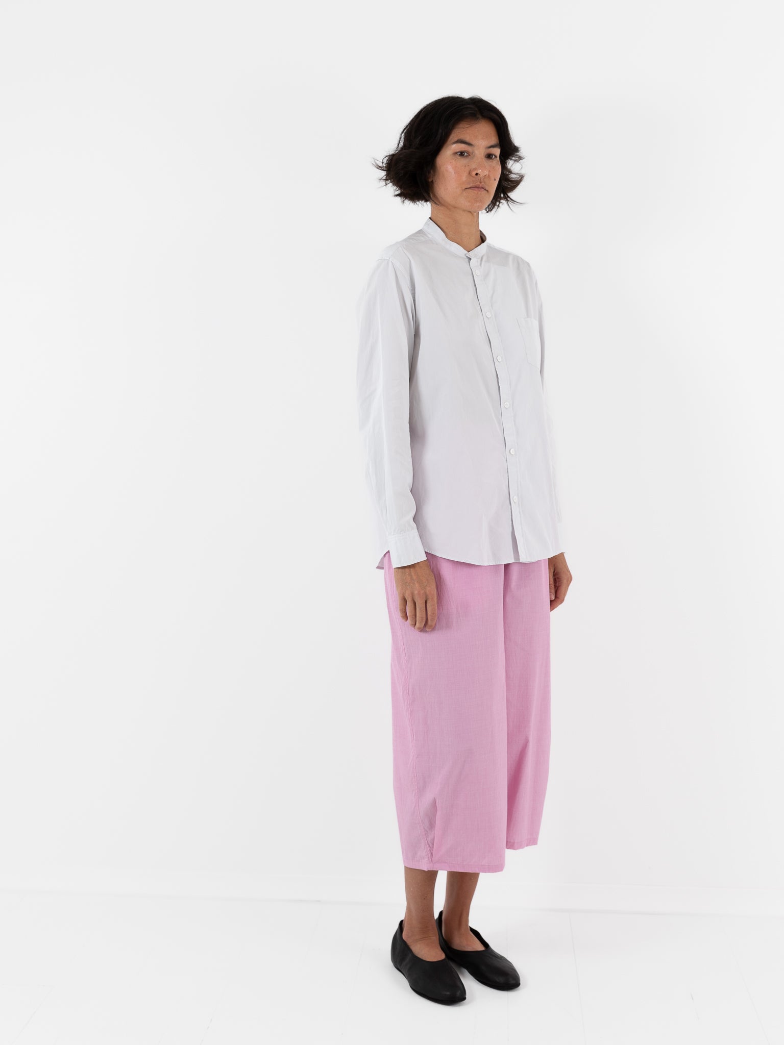 Arts & Science Fake shirt in Pale Grey - ARTS & SCIENCE at Worthwhile - shop TOP