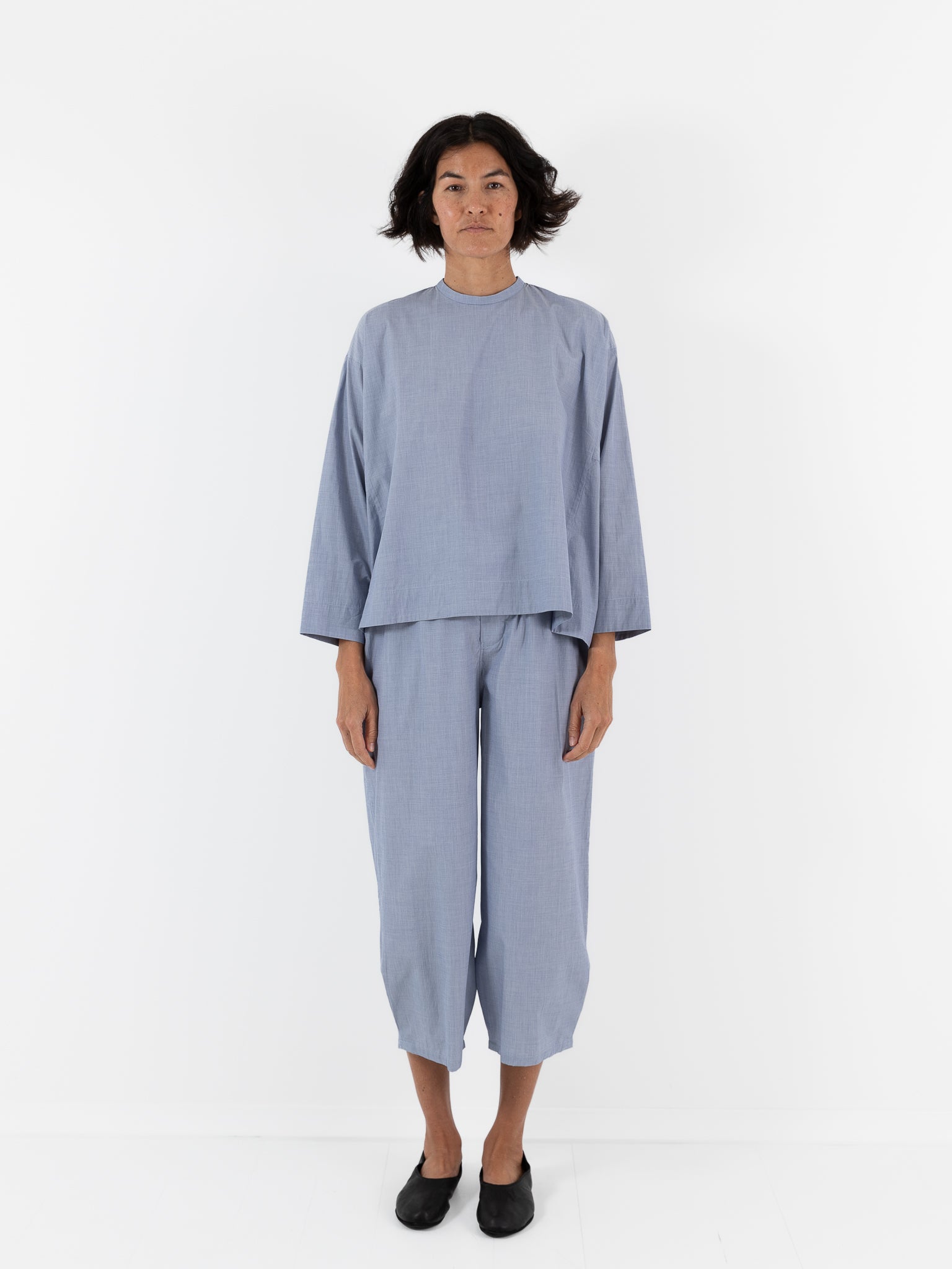 Arts & Science Tent Line top in Blue - ARTS & SCIENCE at Worthwhile - shop TOP