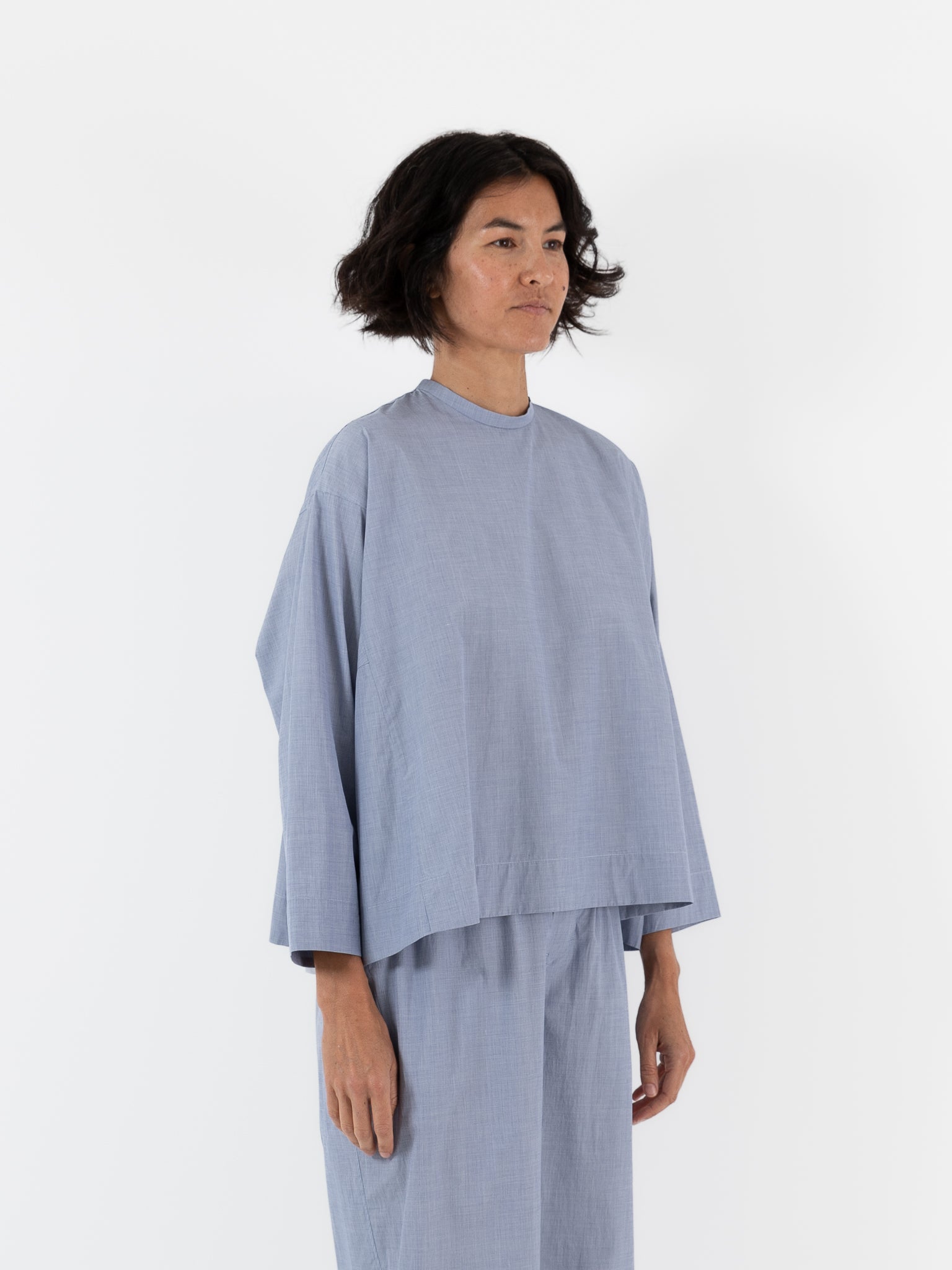 Arts & Science Tent Line top in Blue - ARTS & SCIENCE at Worthwhile - shop TOP