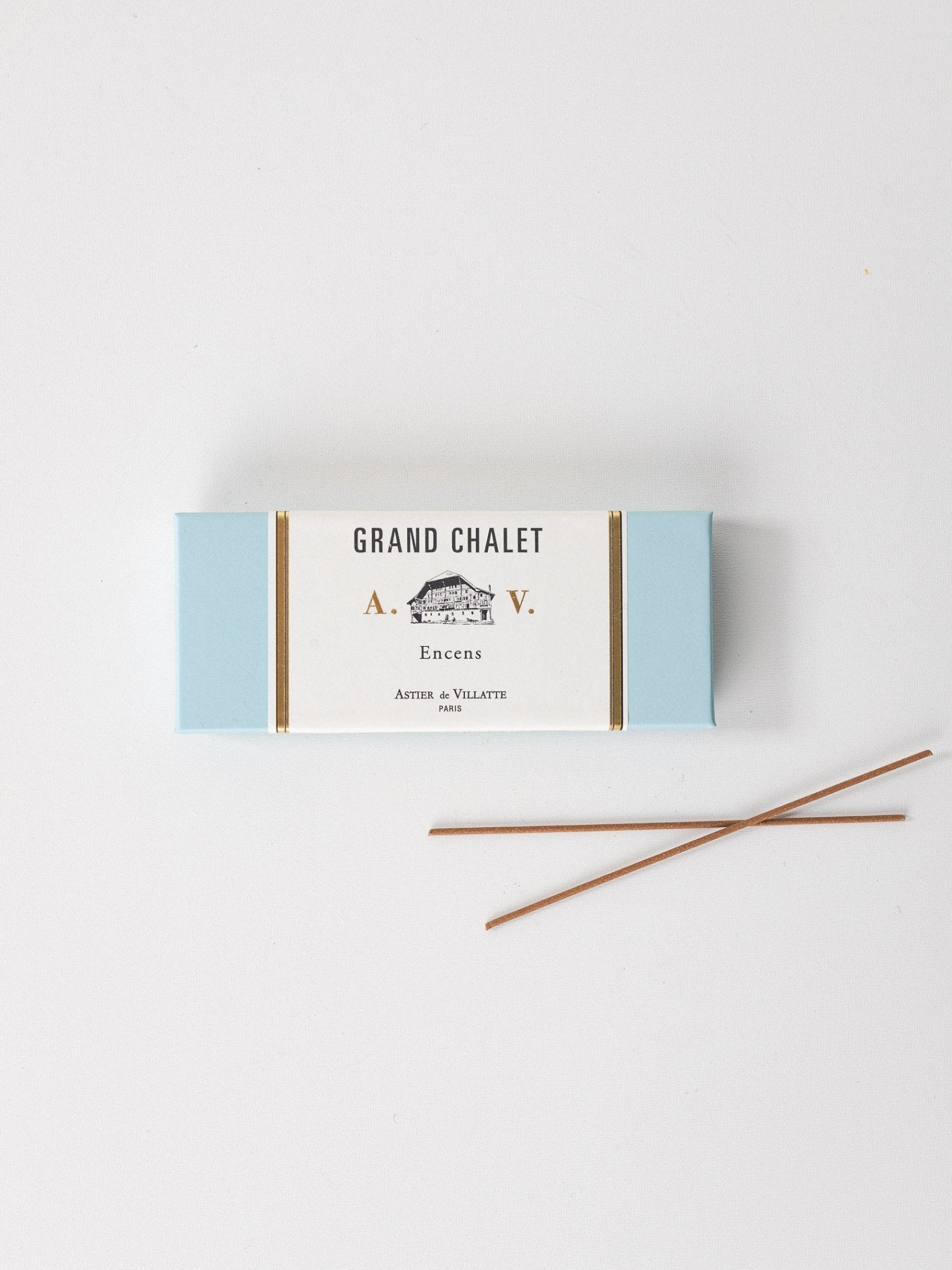 Astier de Villatte Grand Chalet Incense - ASTIER DE VILLATTE at Worthwhile - shop INCENSE