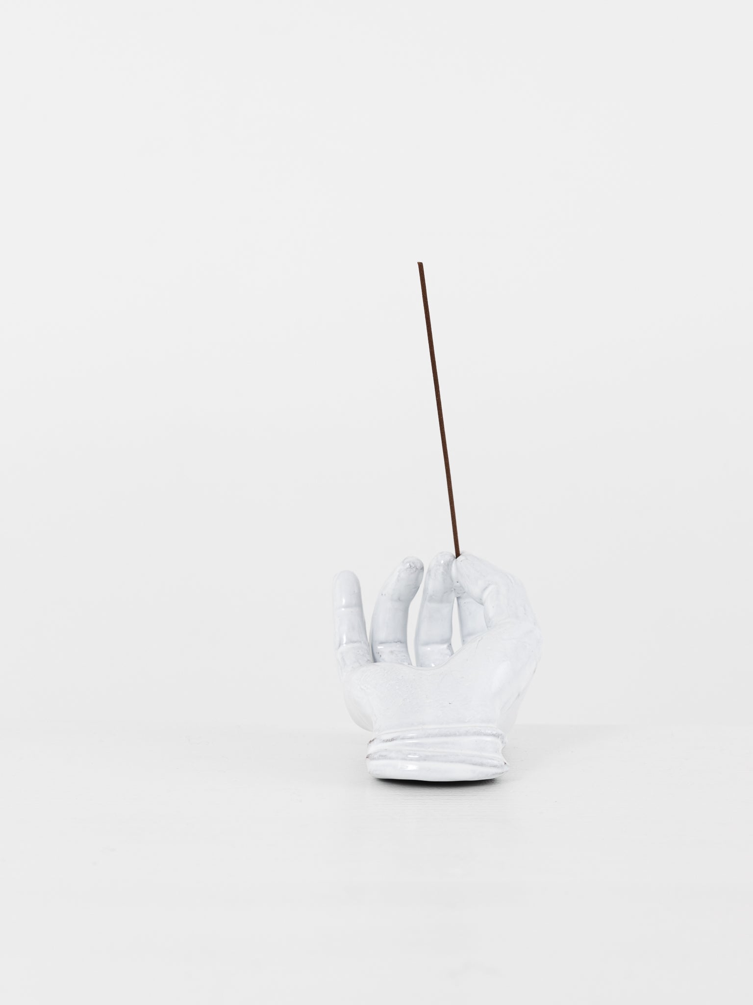 Astier de Villatte Serena Hand Incense Holder - ASTIER DE VILLATTE at Worthwhile - shop OBJECTS