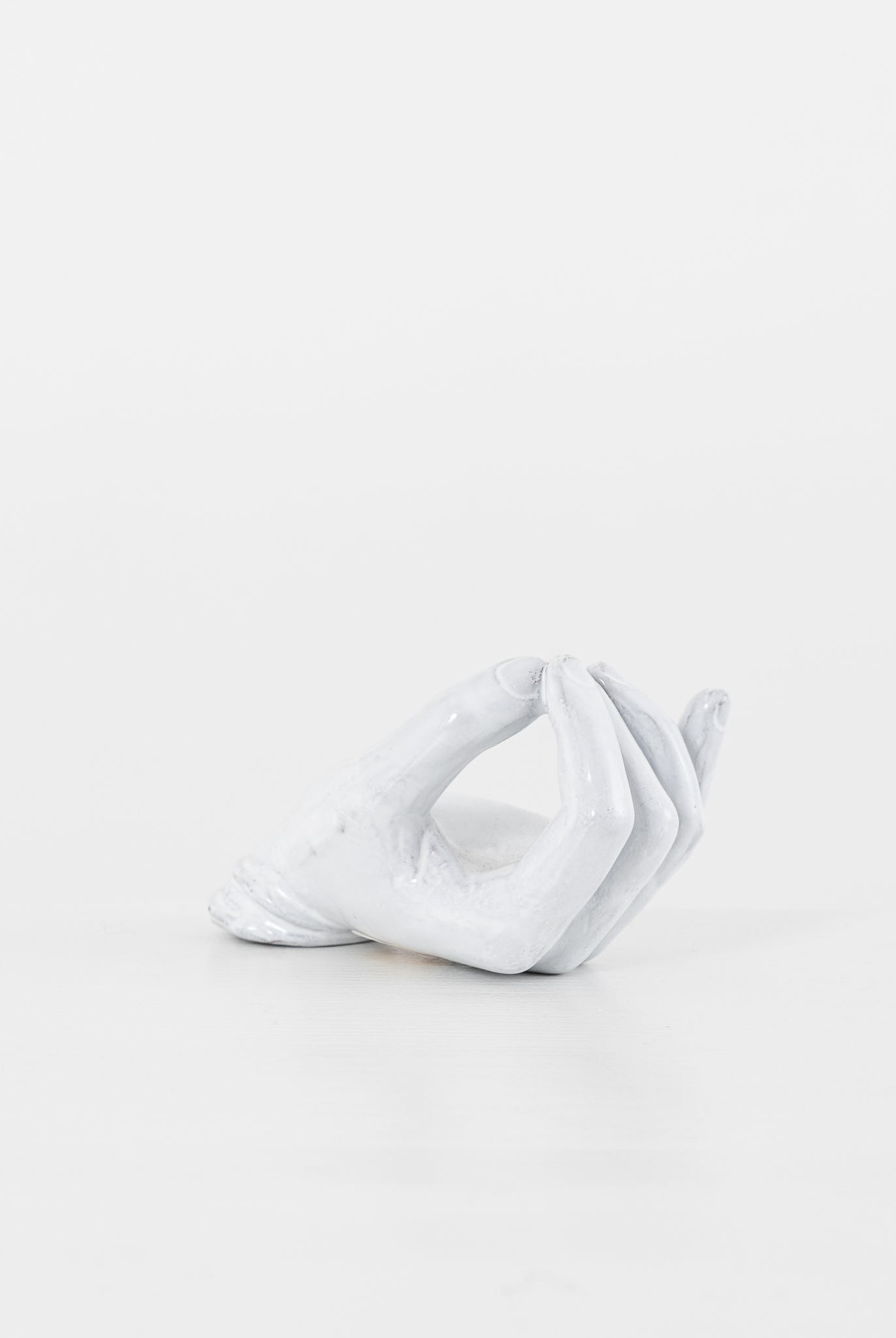 Astier de Villatte Serena Hand Incense Holder - ASTIER DE VILLATTE at Worthwhile - shop OBJECTS